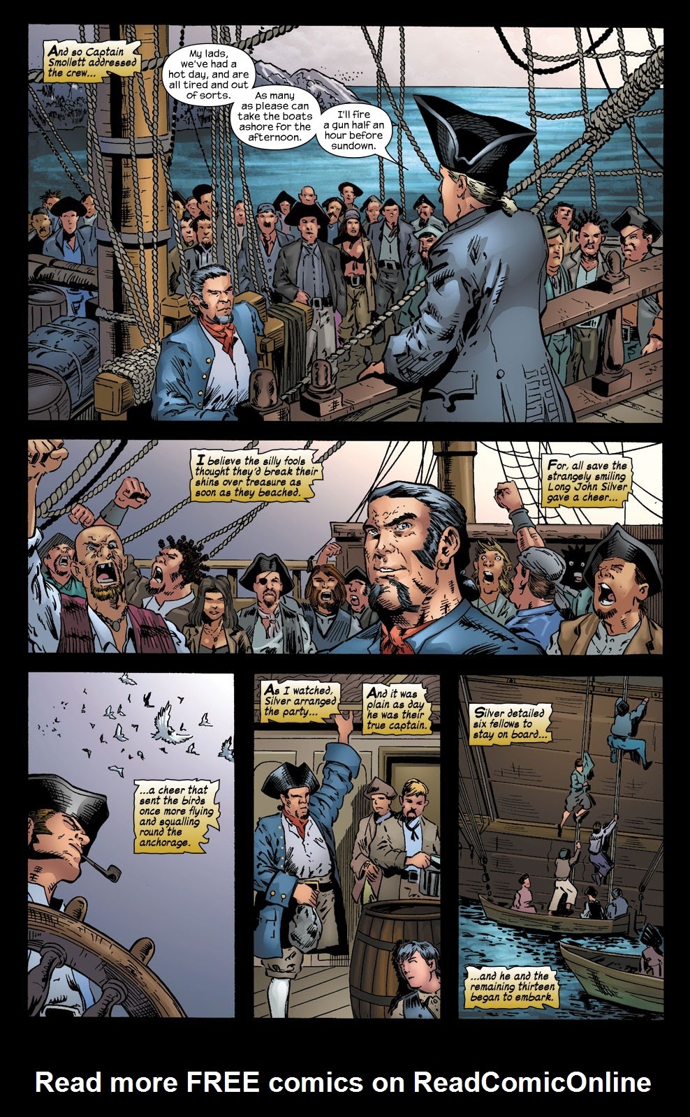 Read online Treasure Island comic -  Issue #3 - 4