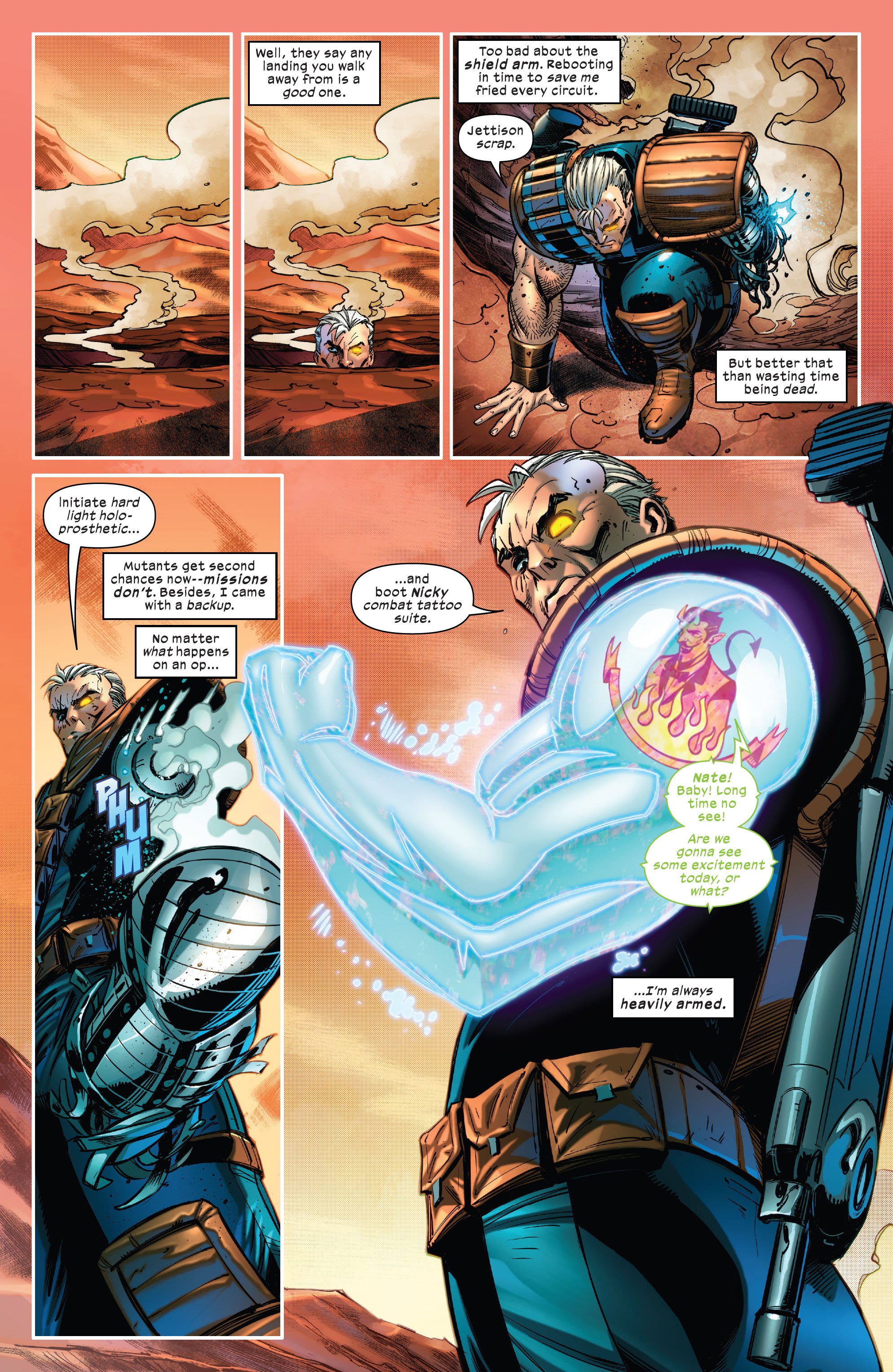 Read online Cable: Reloaded comic -  Issue #1 - 11