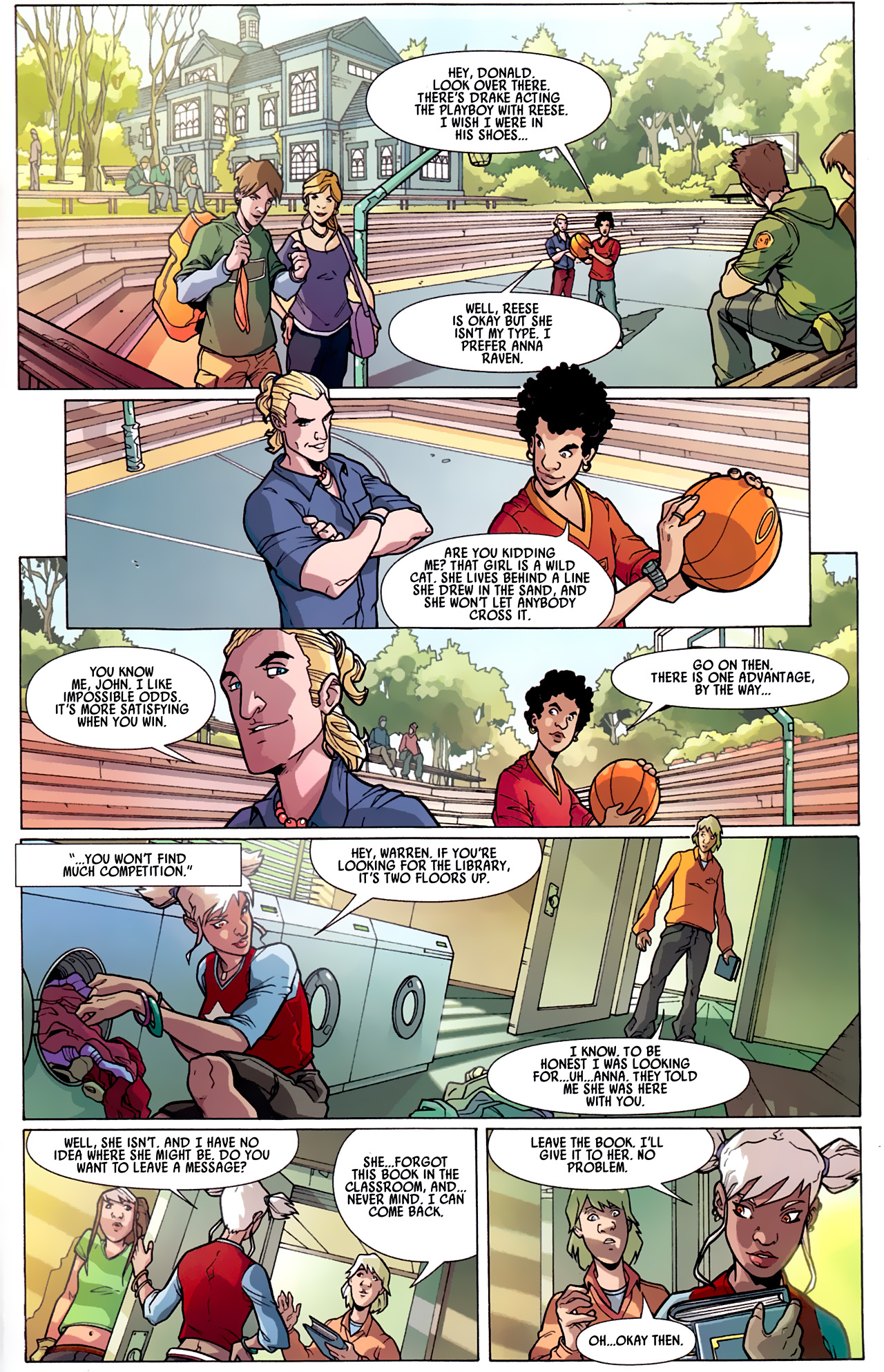 Read online X-Campus comic -  Issue #2 - 29