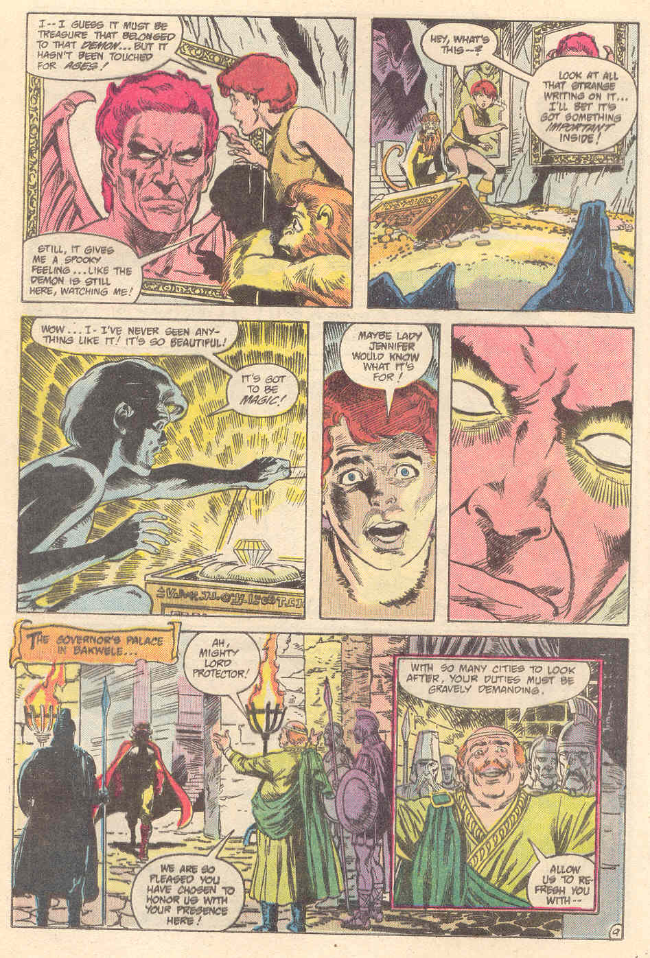Read online Warlord (1976) comic -  Issue #89 - 9