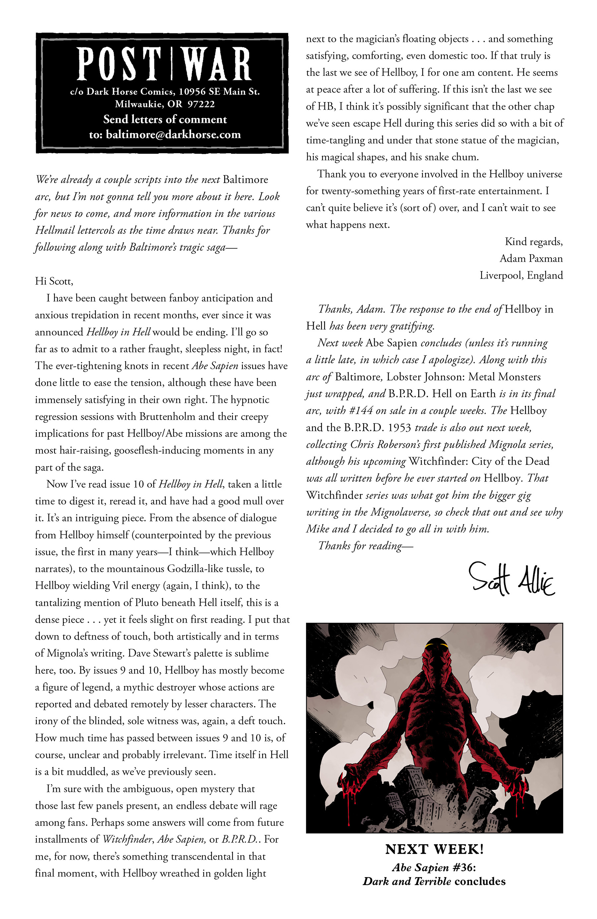 Read online Baltimore: Empty Graves comic -  Issue #5 - 25