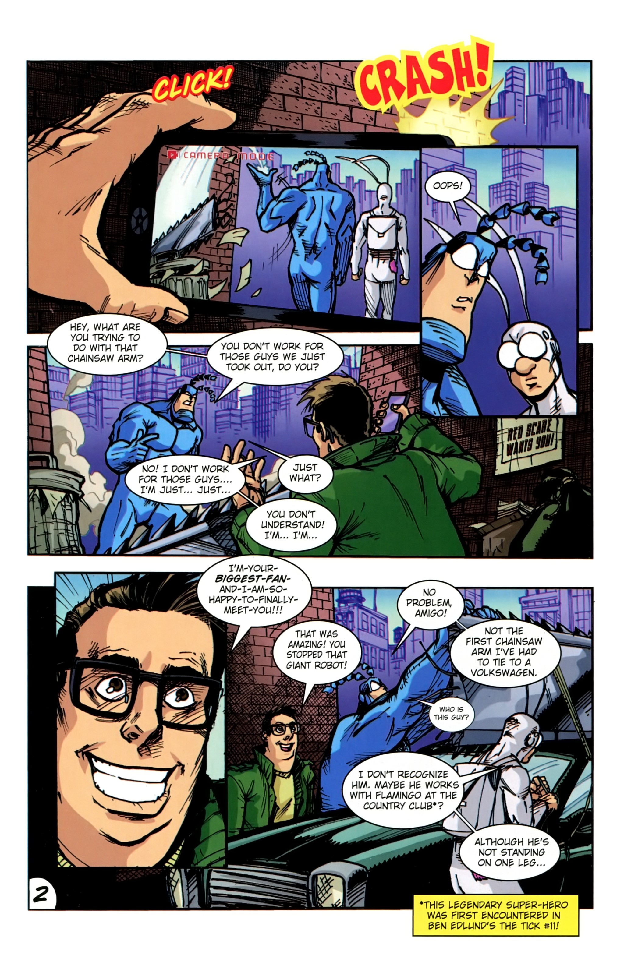 Read online Free Comic Book Day 2019 comic -  Issue # The Tick - 4