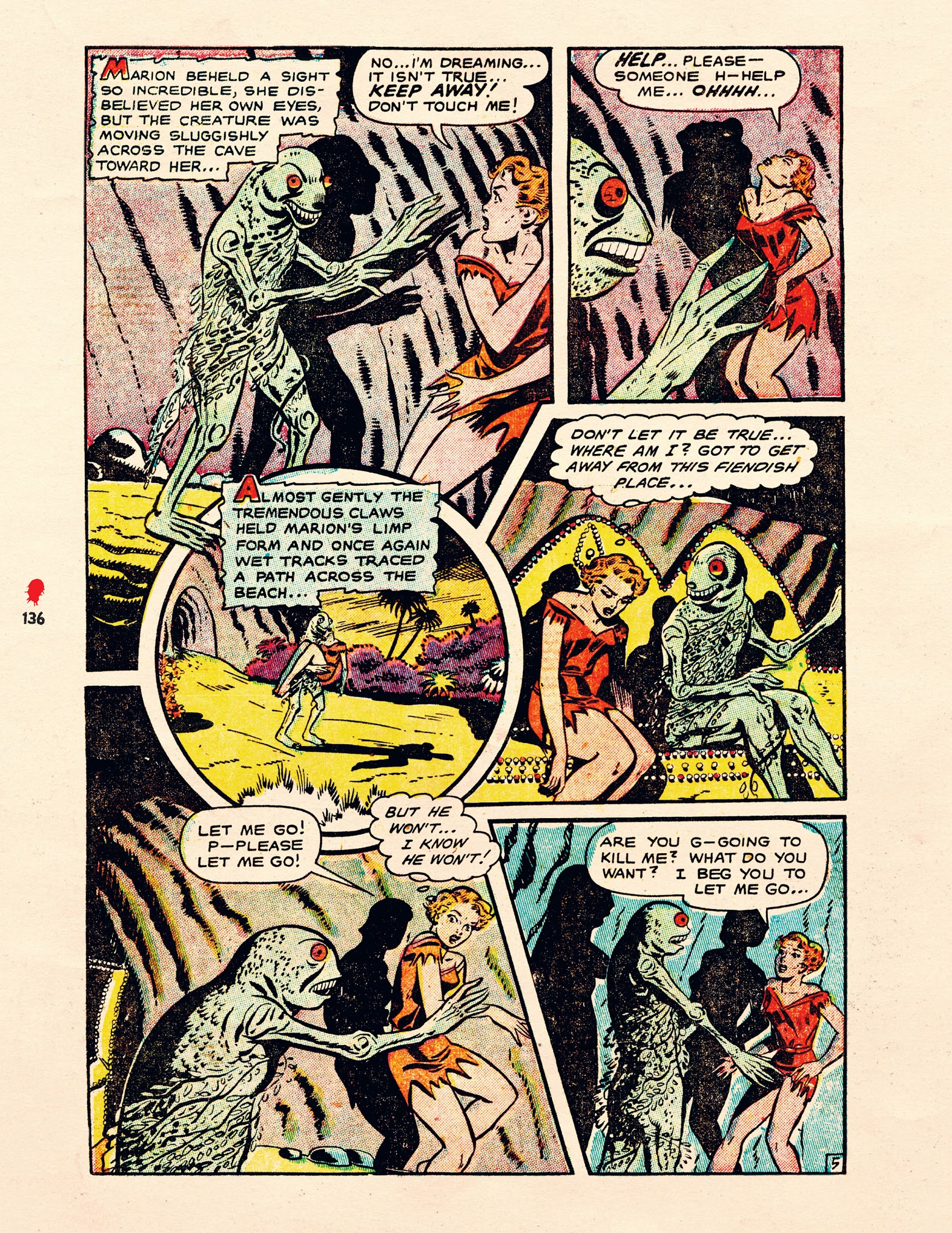 Read online Chilling Archives of Horror Comics comic -  Issue # TPB 5 - 136