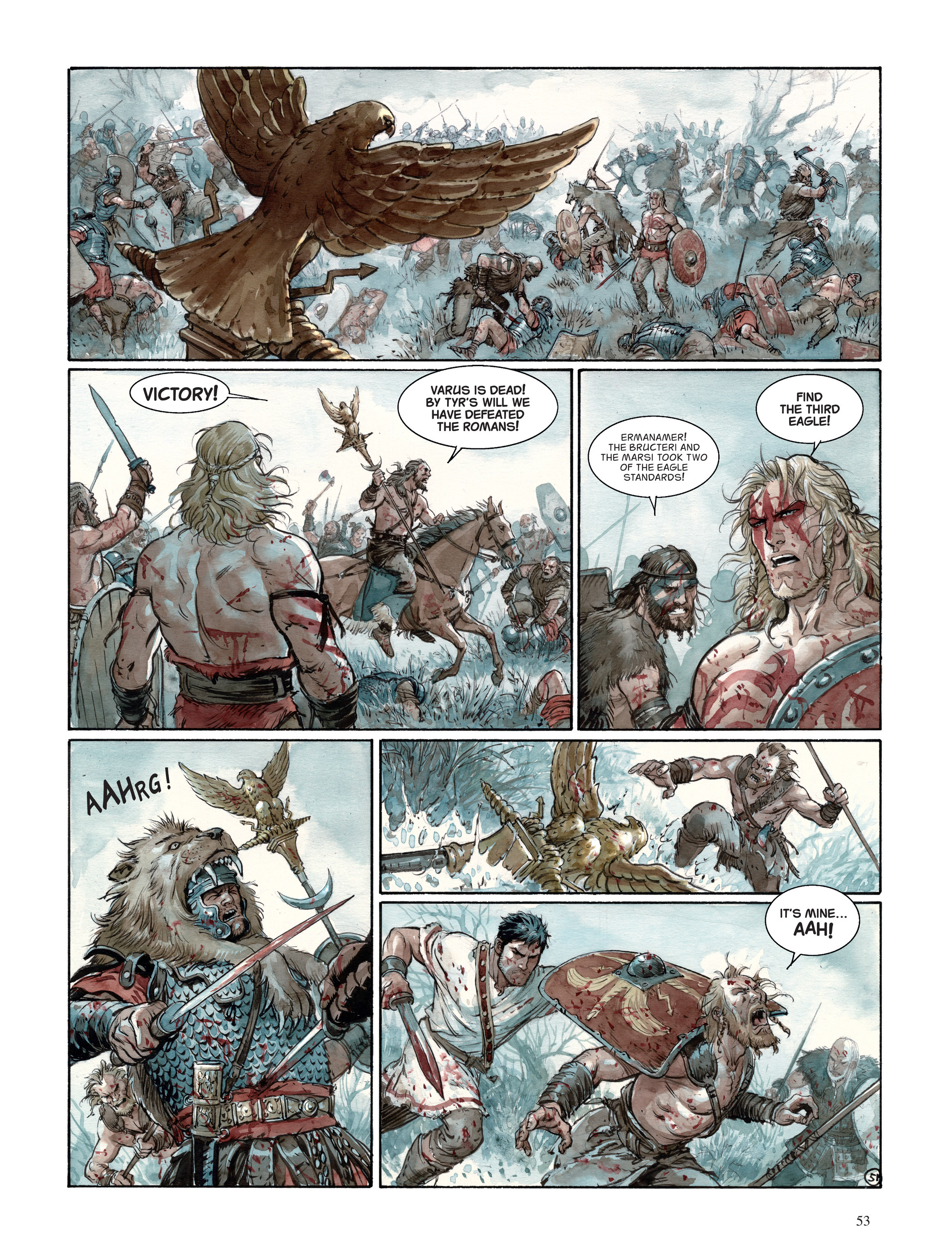 Read online The Eagles of Rome comic -  Issue # TPB 5 - 53