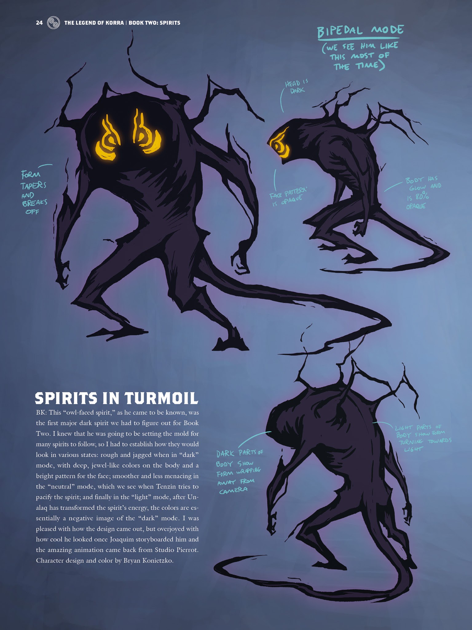 Read online The Legend of Korra: The Art of the Animated Series comic -  Issue # TPB 2 - 24