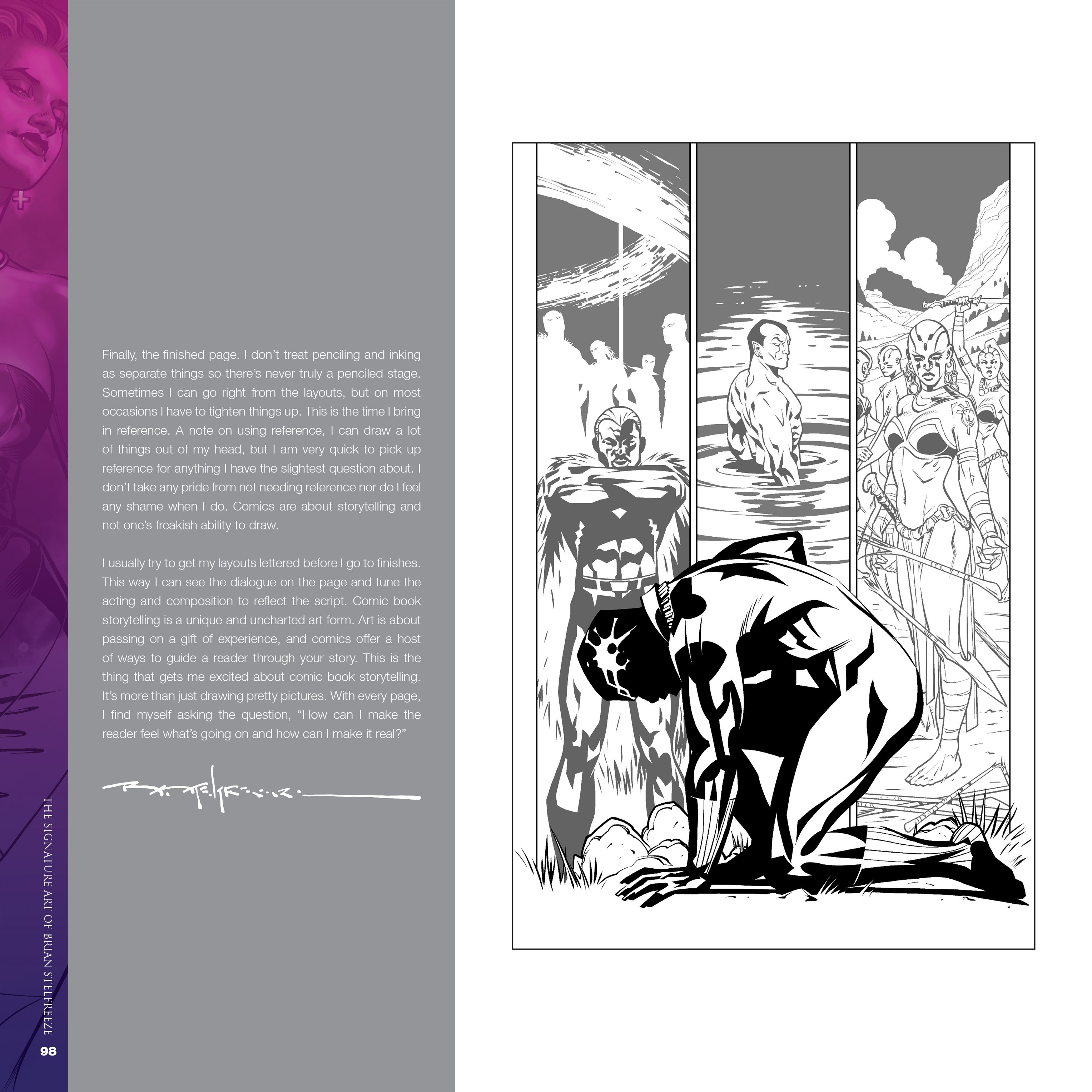 Read online The Signature Art of Brian Stelfreeze comic -  Issue # TPB (Part 1) - 89