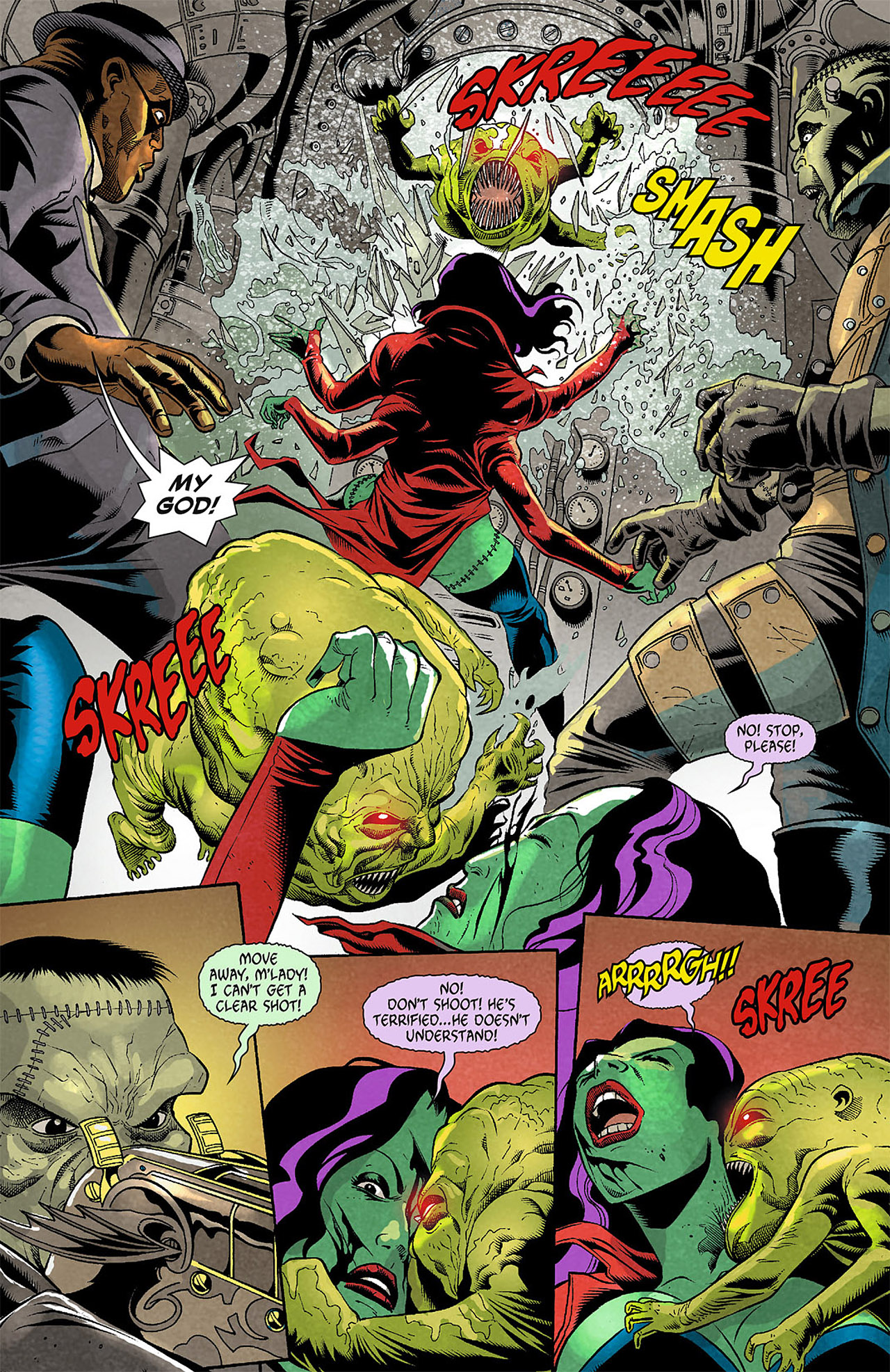 Read online Frankenstein, Agent of S.H.A.D.E. comic -  Issue #8 - 6