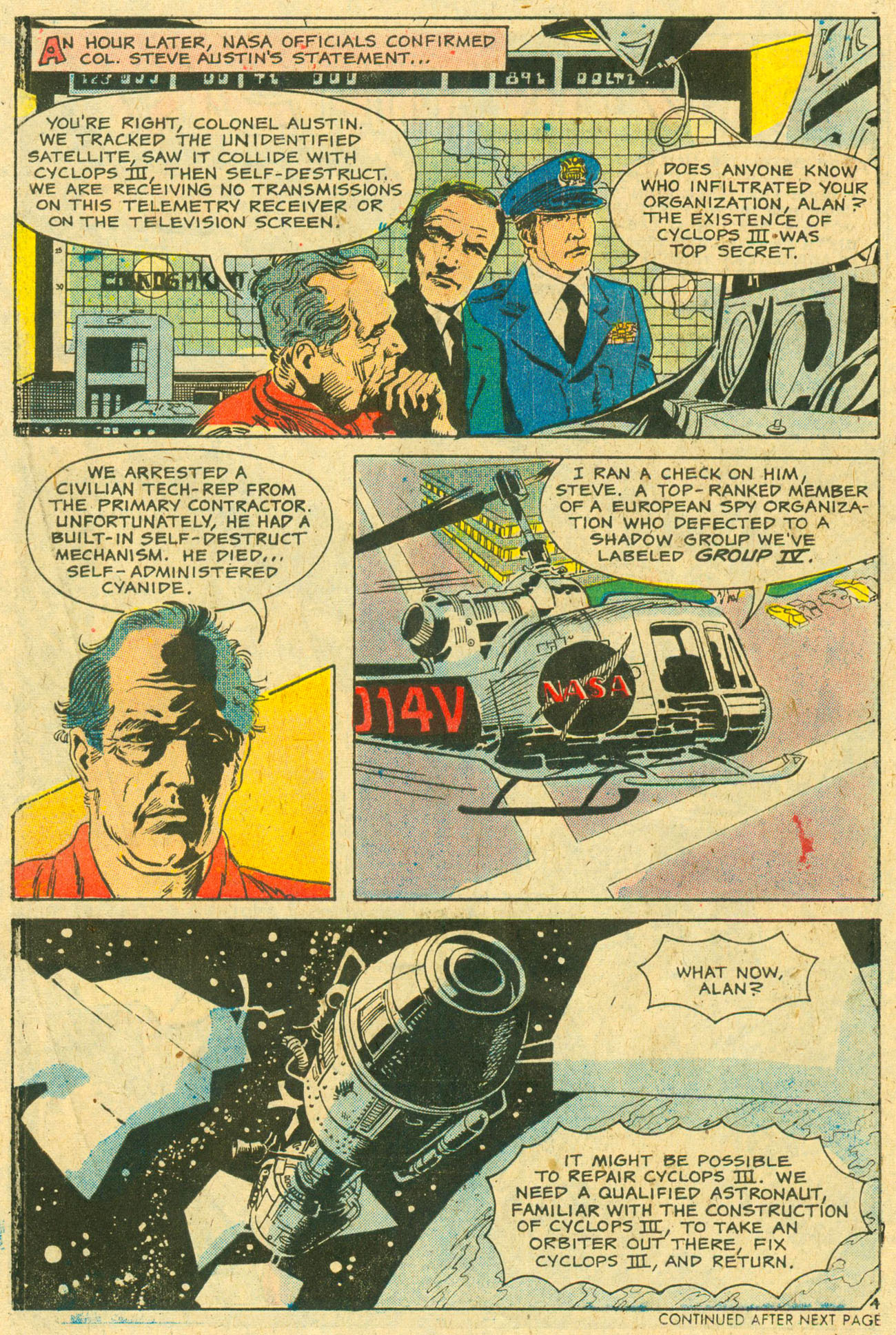 Read online The Six Million Dollar Man [comic] comic -  Issue #6 - 6
