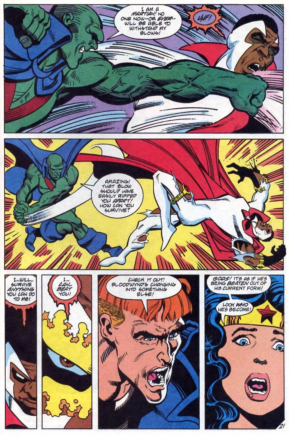 Read online Justice League America comic -  Issue #74 - 22