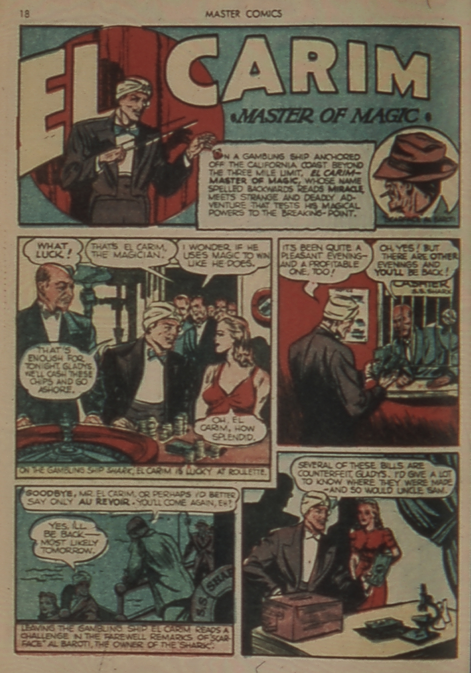 Read online Master Comics comic -  Issue #10 - 20