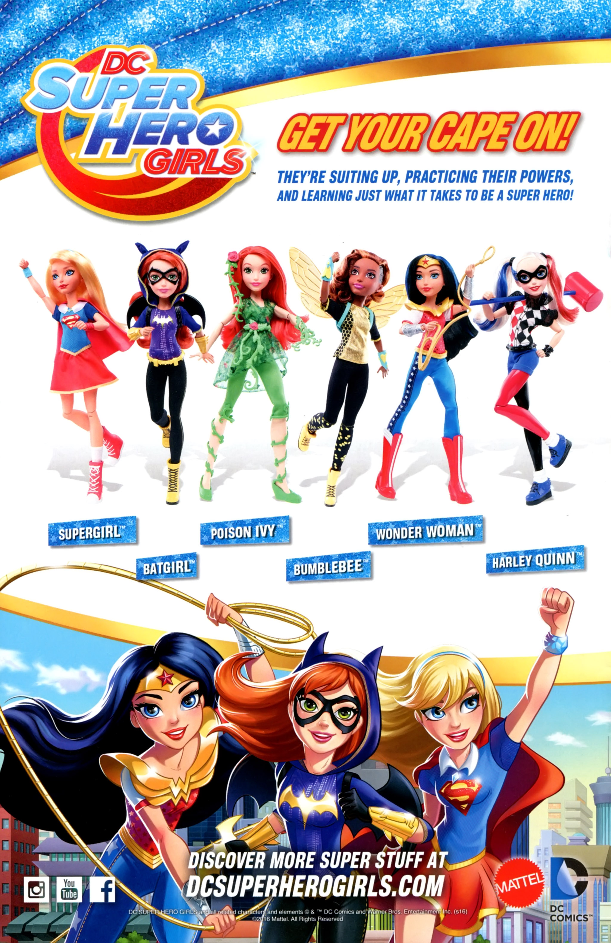 Read online Free Comic Book Day 2016 comic -  Issue # DC Superhero Girls Special Edition - 35