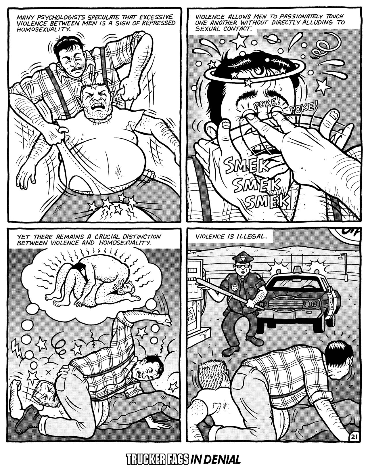 Read online Trucker Fags in Denial comic -  Issue # Full - 23