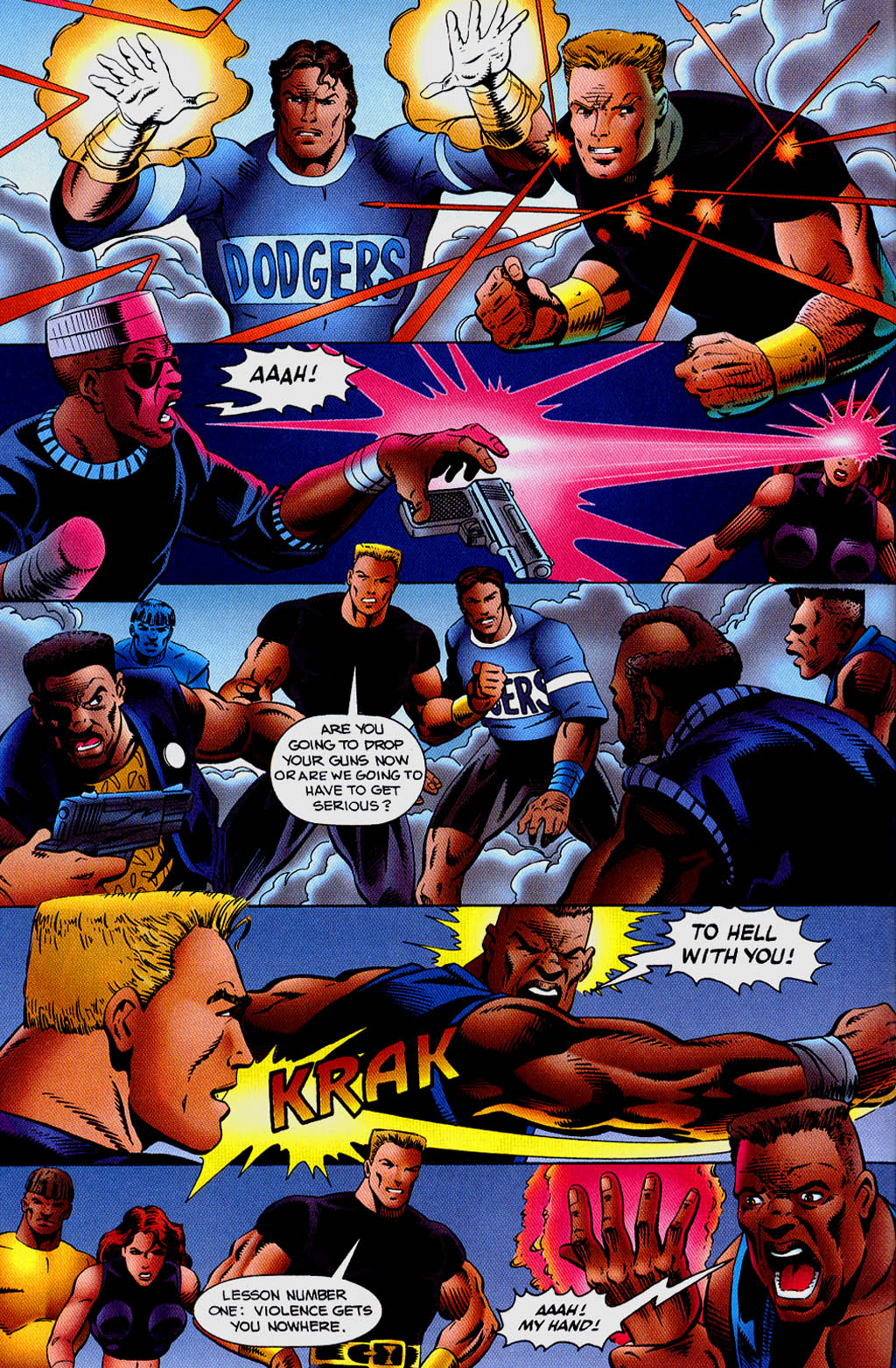 Read online Ultraverse Year Zero: Death of the Squad comic -  Issue #2 - 12