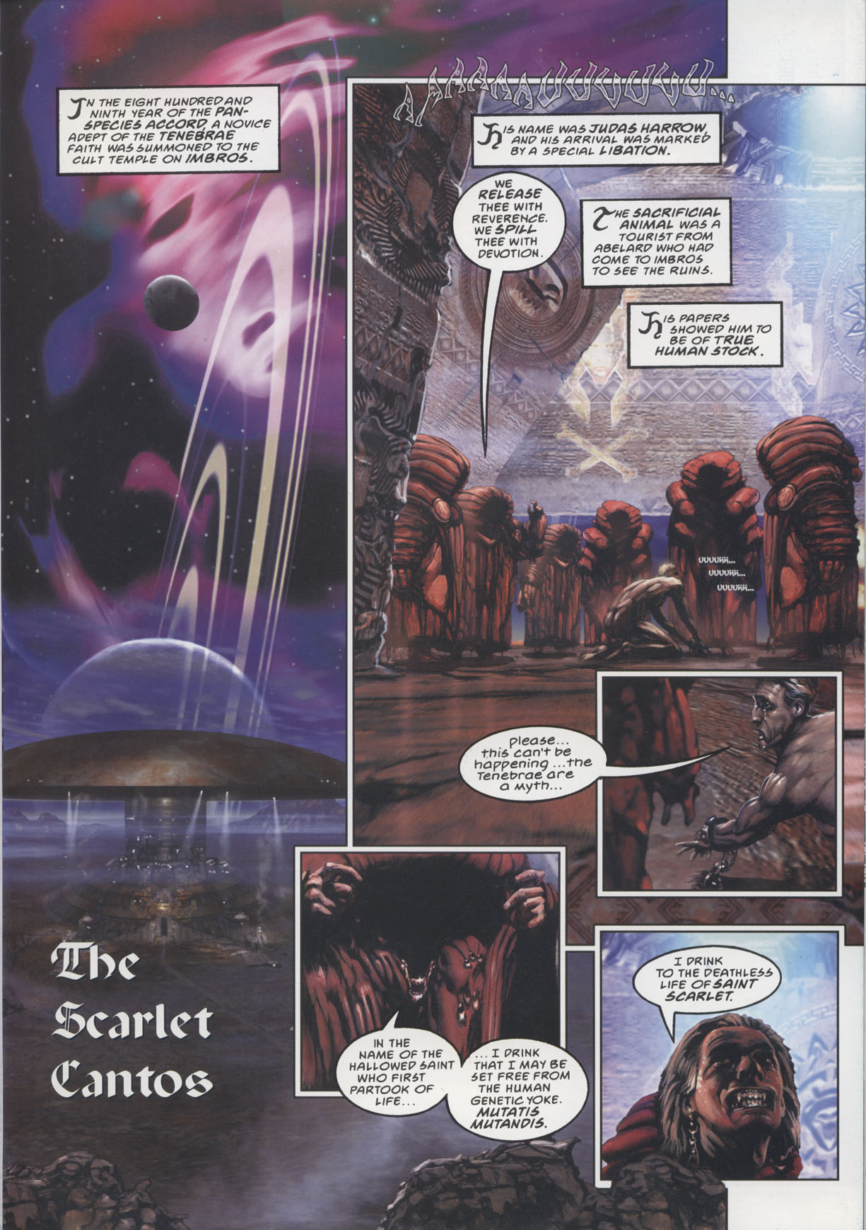 Read online Durham Red: The Scarlet Cantos comic -  Issue # TPB - 3