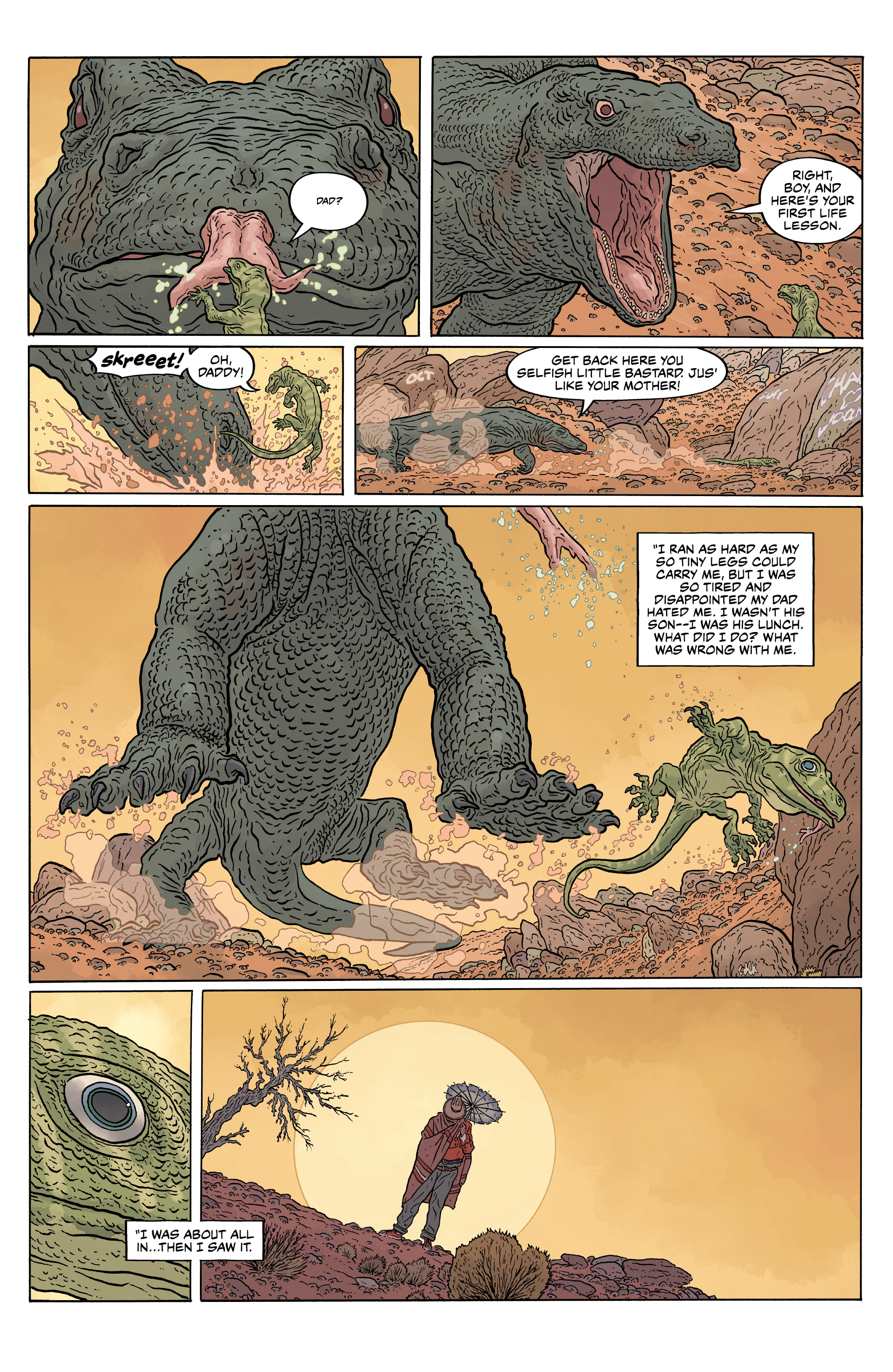 Read online Shaolin Cowboy: Cruel to Be Kin comic -  Issue #1 - 6