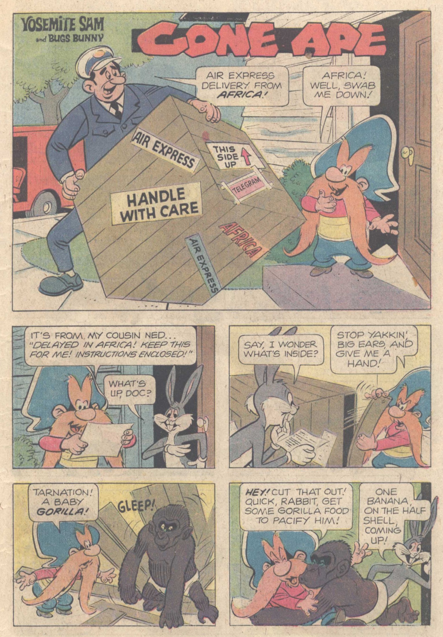 Read online Yosemite Sam and Bugs Bunny comic -  Issue #27 - 27