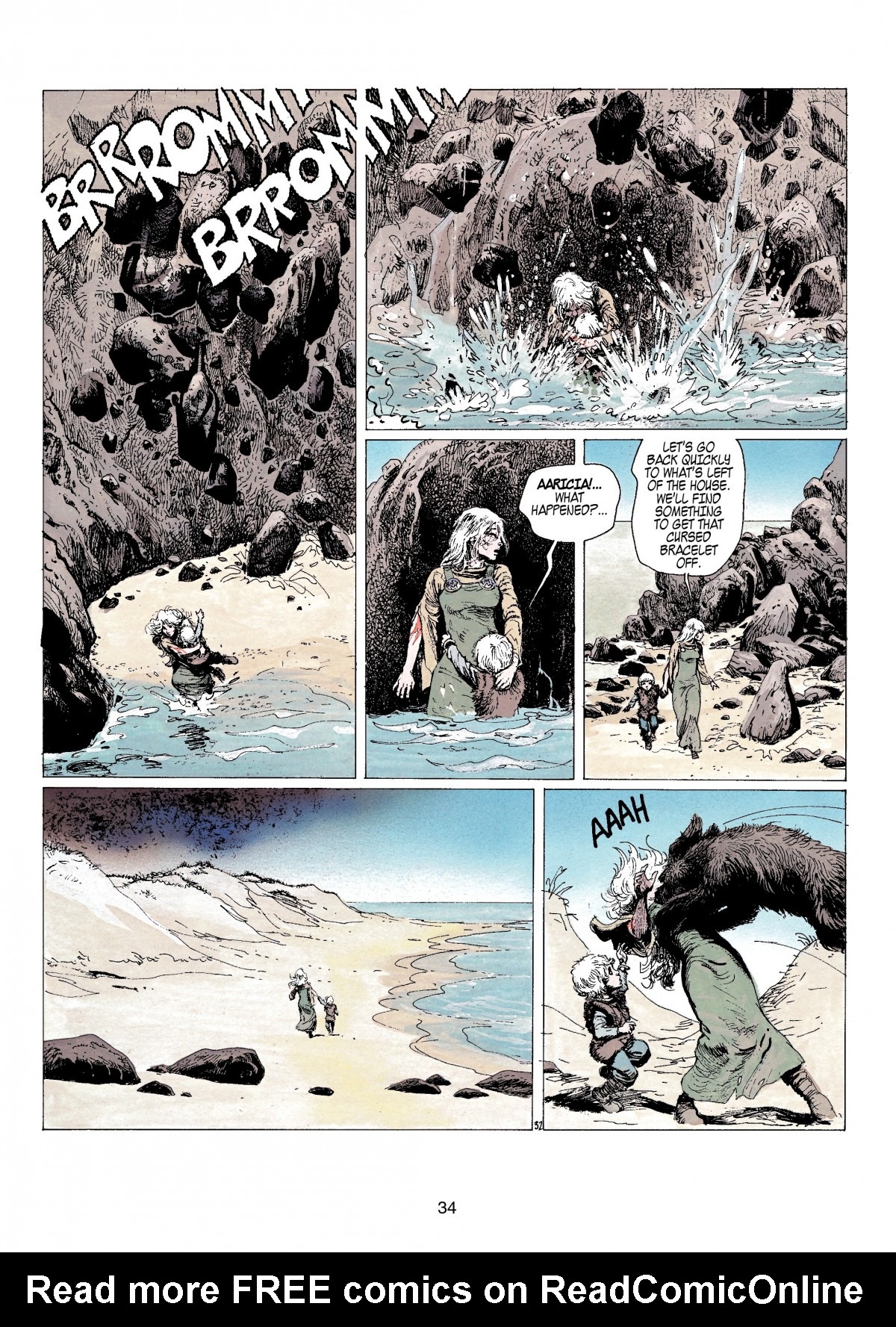 Read online Thorgal comic -  Issue #4 - 36