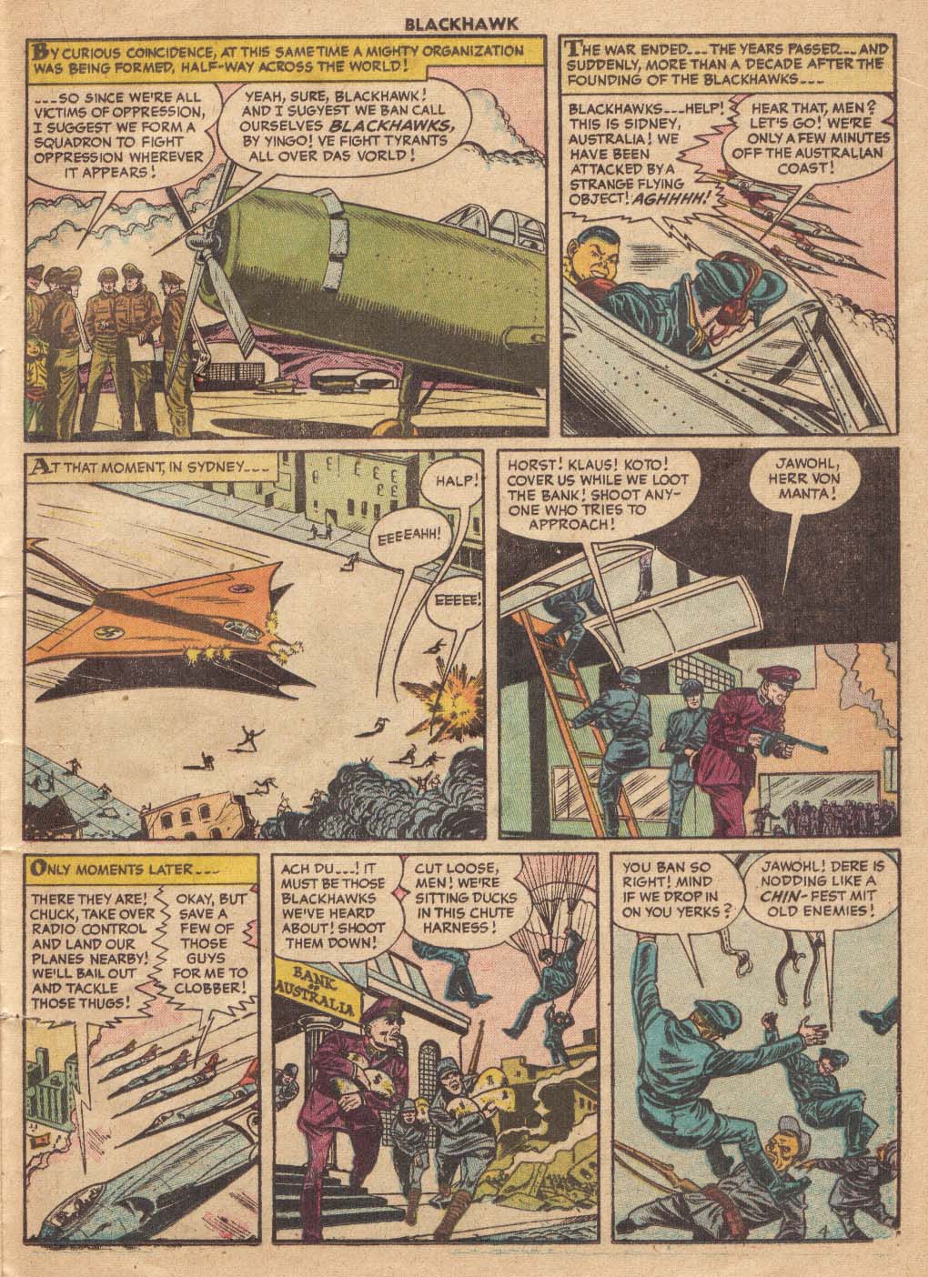 Read online Blackhawk (1957) comic -  Issue #100 - 21