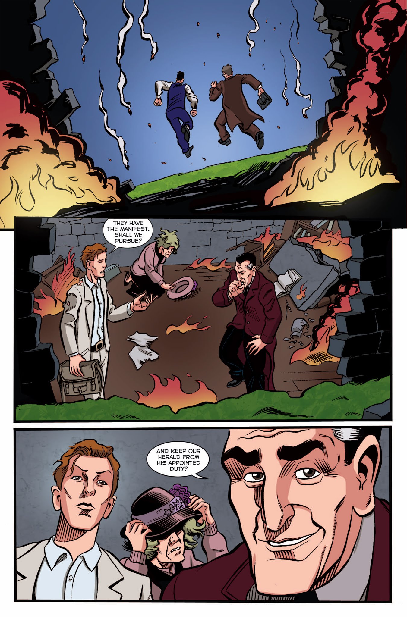 Read online Herald: Lovecraft and Tesla comic -  Issue #3 - 21