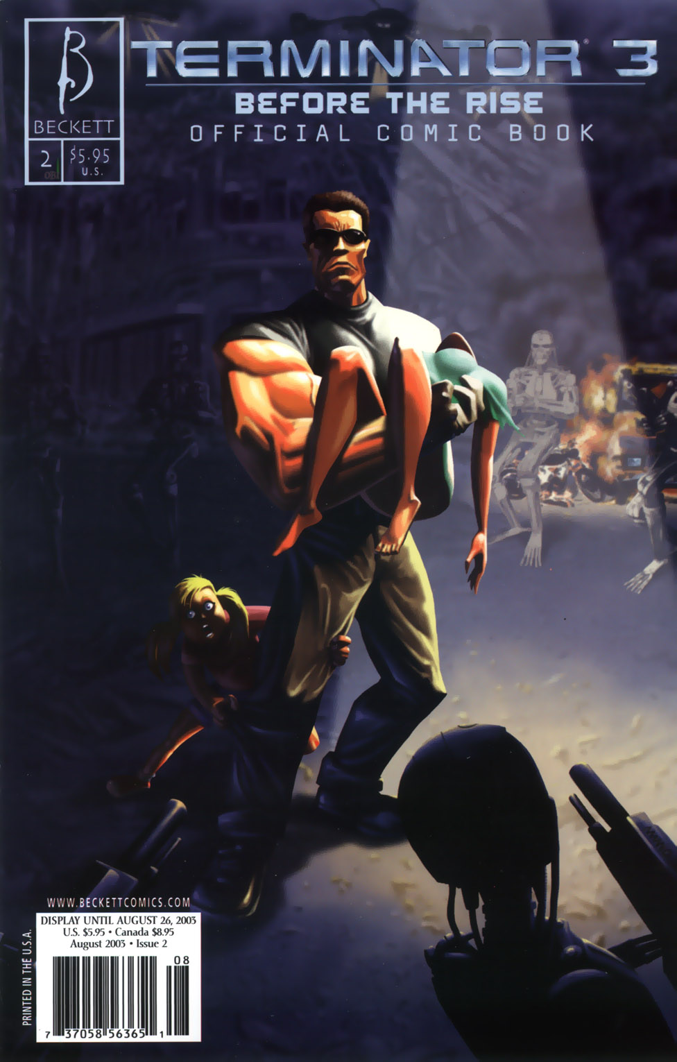 Read online Terminator 3 comic -  Issue #2 - 1