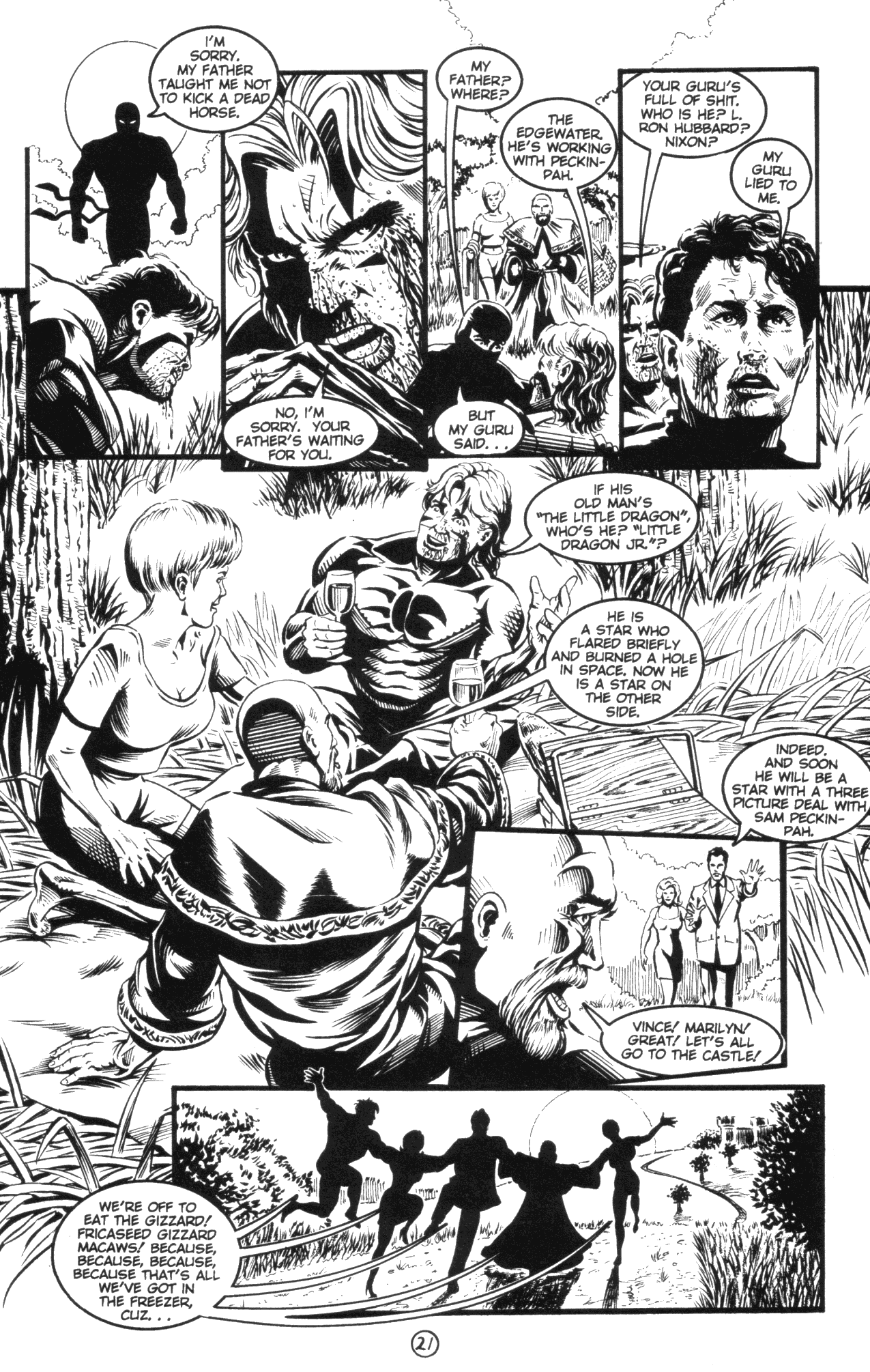 Read online The Badger (1997) comic -  Issue #5 - 21