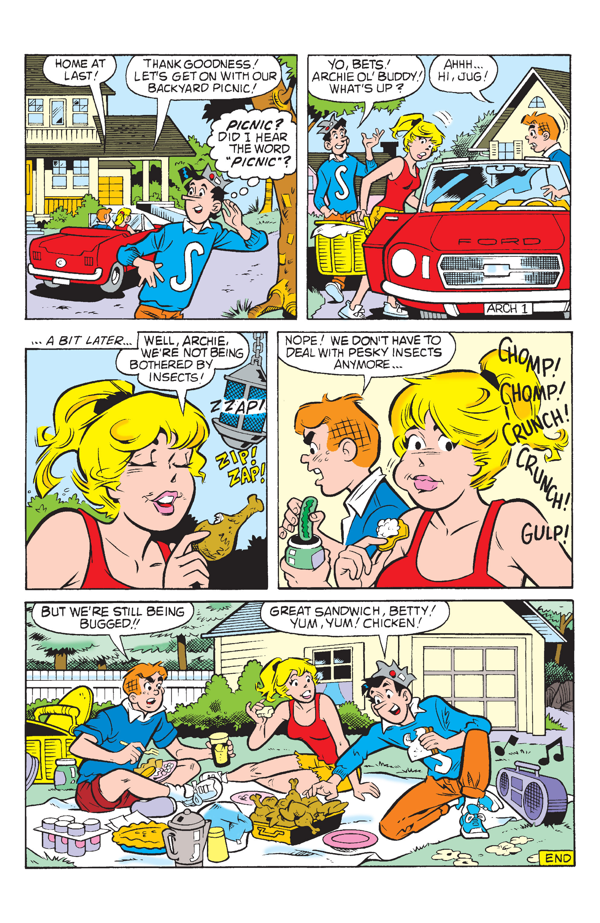 Read online Betty and Veronica: Picnic Antics comic -  Issue # TPB - 99