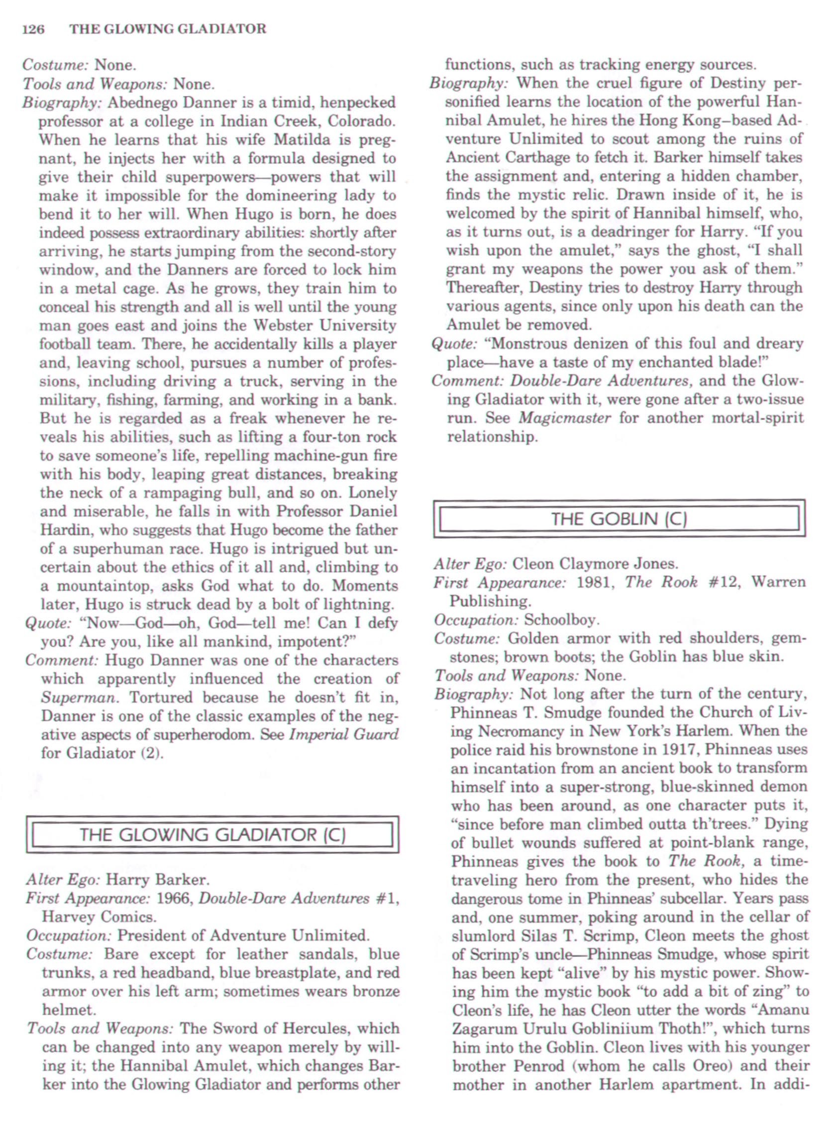 Read online The Encyclopedia of Superheroes comic -  Issue # TPB (Part 2) - 45