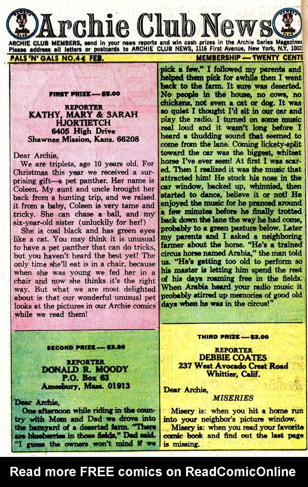Read online Archie's Pals 'N' Gals (1952) comic -  Issue #44 - 36