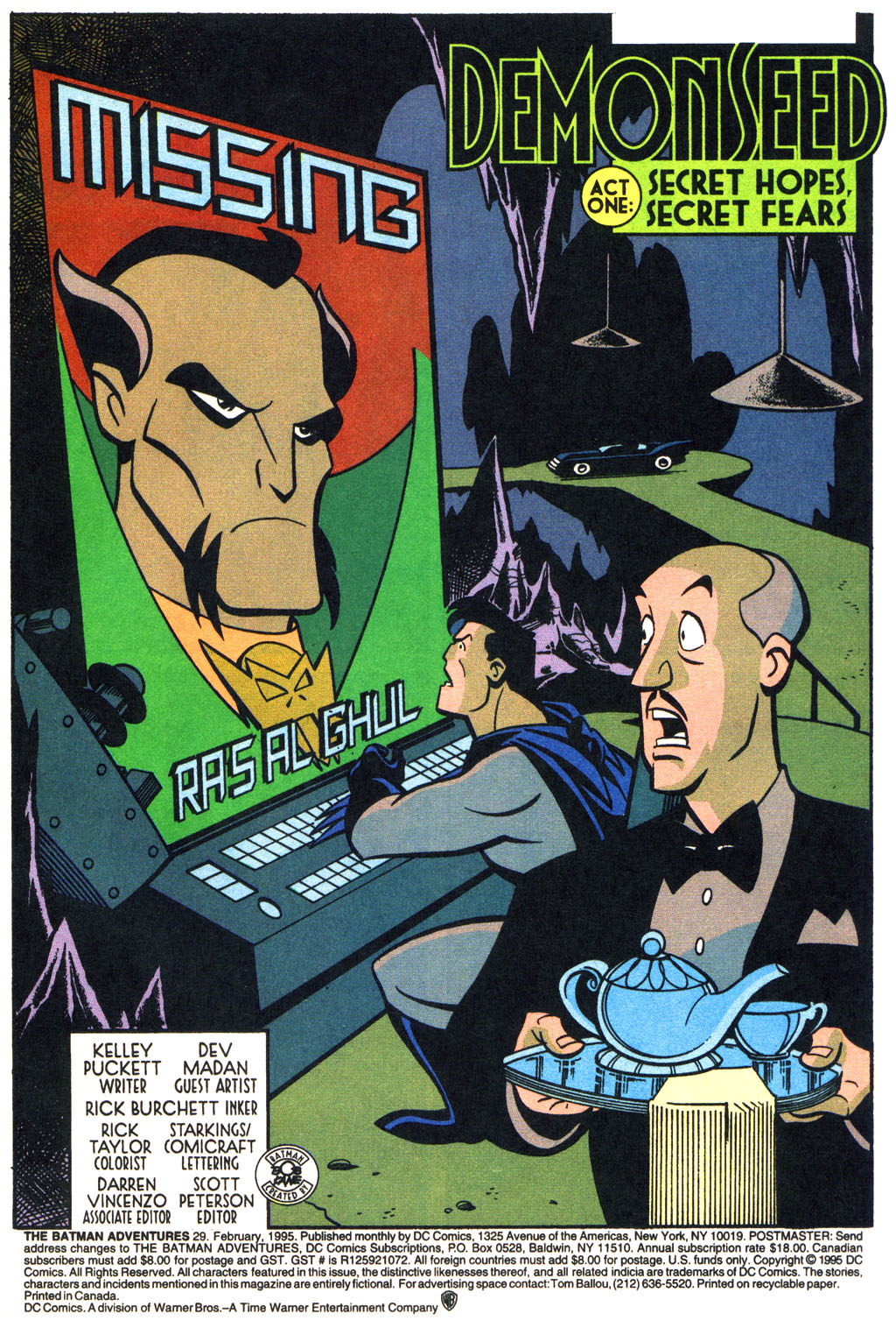 Read online The Batman Adventures comic -  Issue #29 - 2
