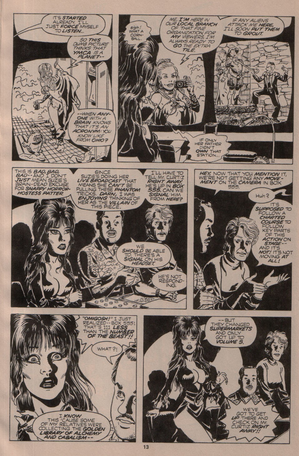 Read online Elvira, Mistress of the Dark comic -  Issue #11 - 14