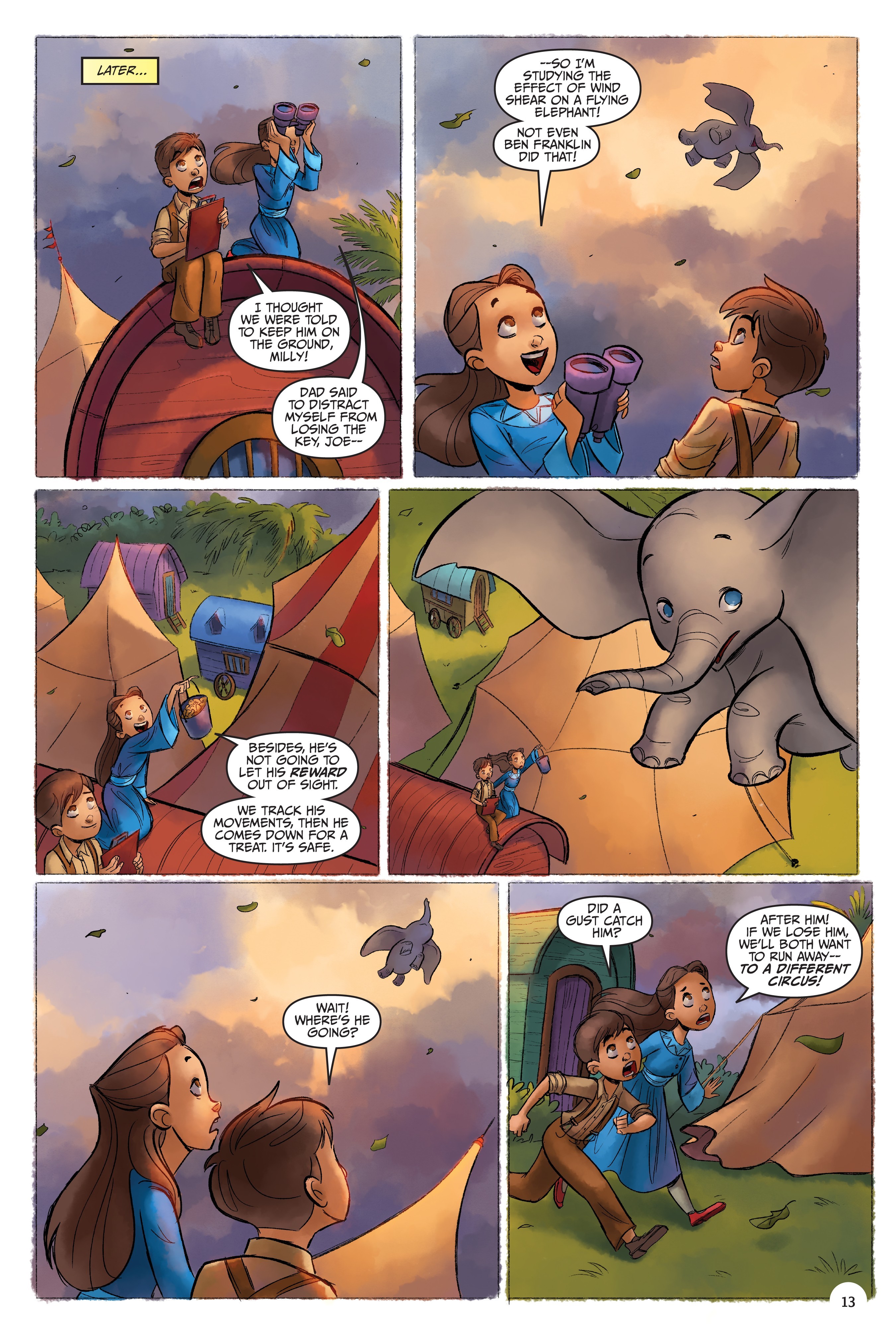 Read online Disney Dumbo: Friends in High Places comic -  Issue # Full - 14