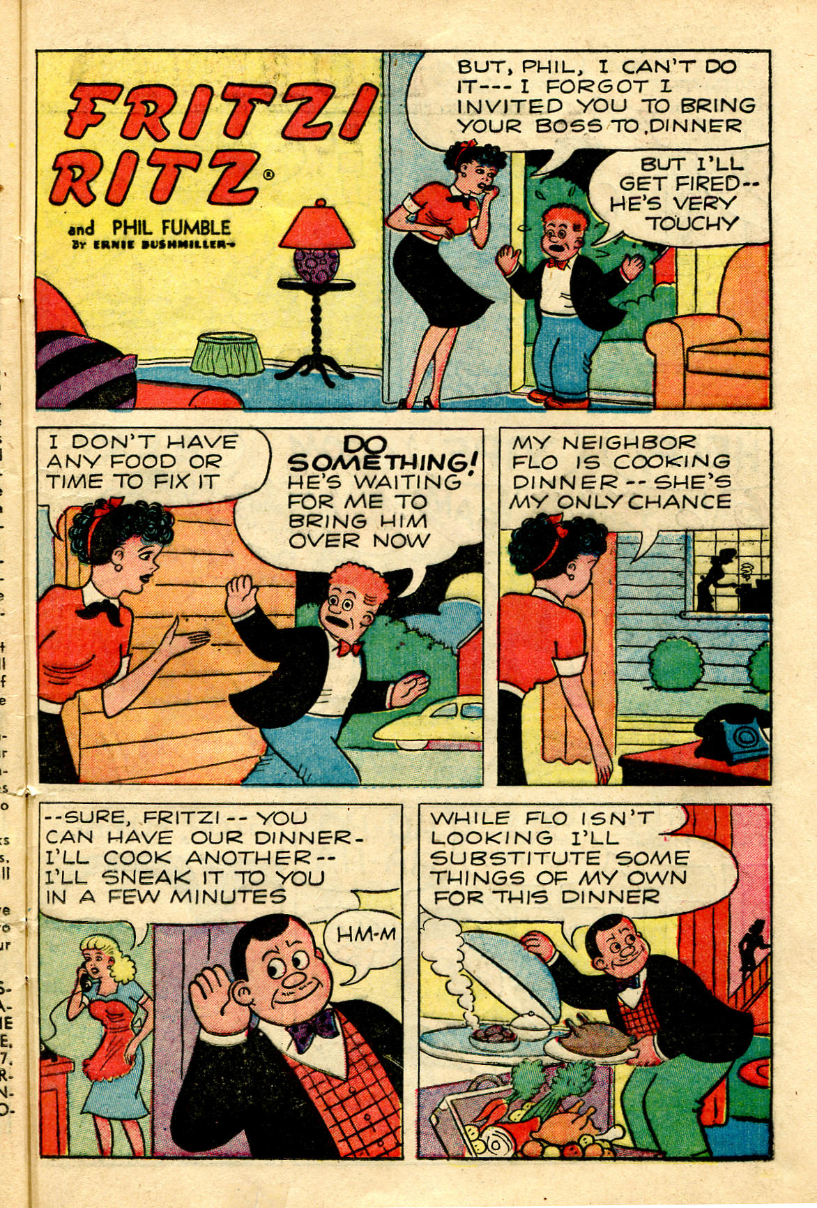 Read online Fritzi Ritz (1953) comic -  Issue #35 - 18