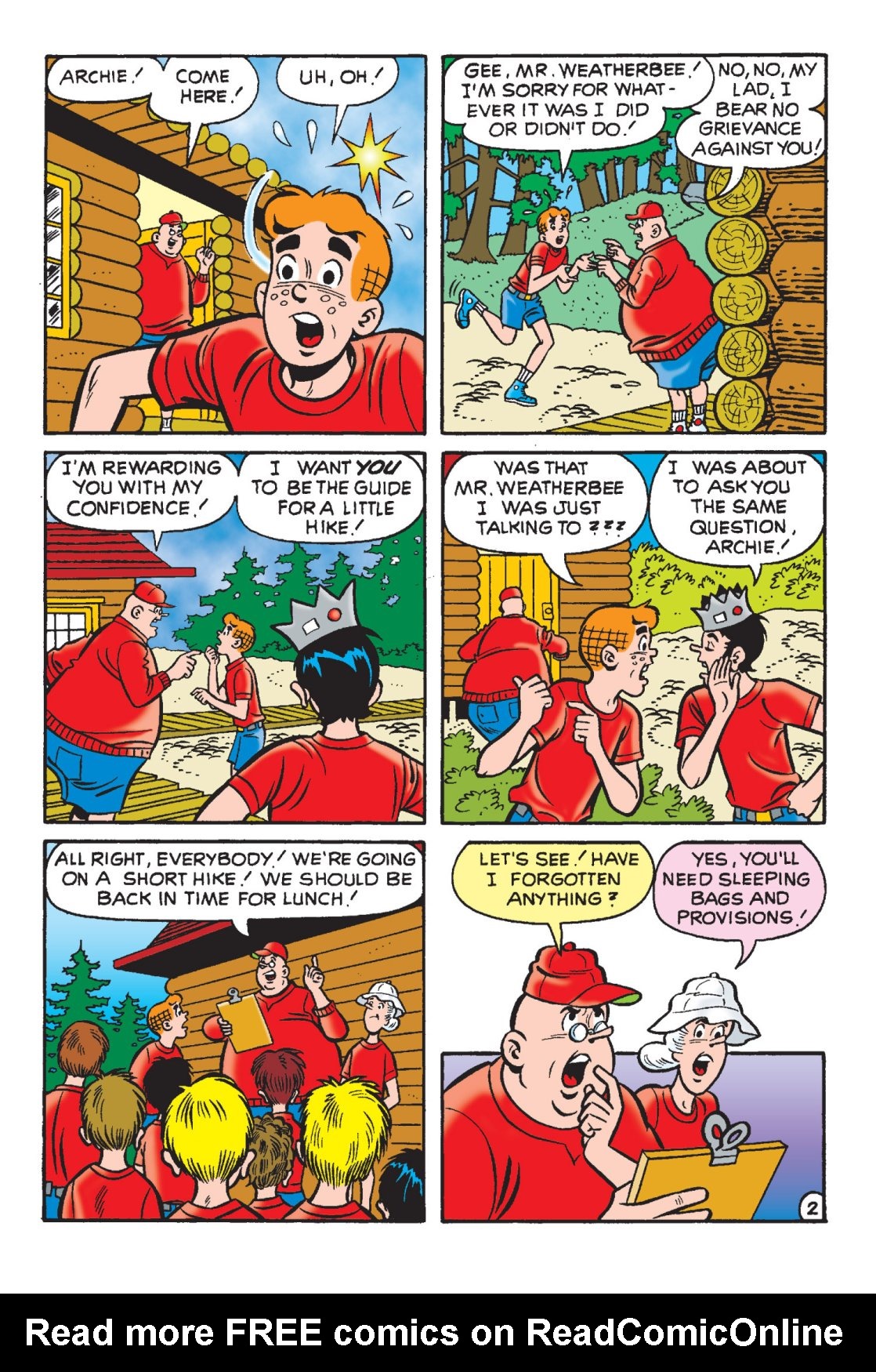 Read online Archie's Camp Tales comic -  Issue # TPB - 82