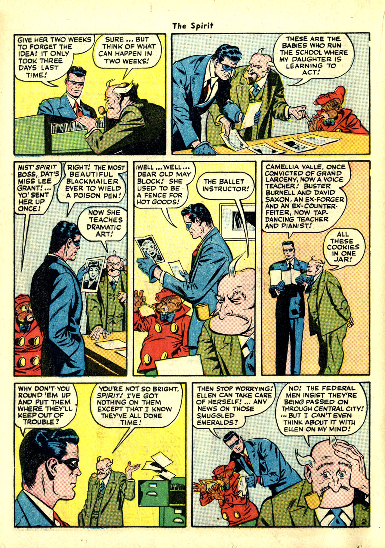 Read online The Spirit (1944) comic -  Issue #7 - 20