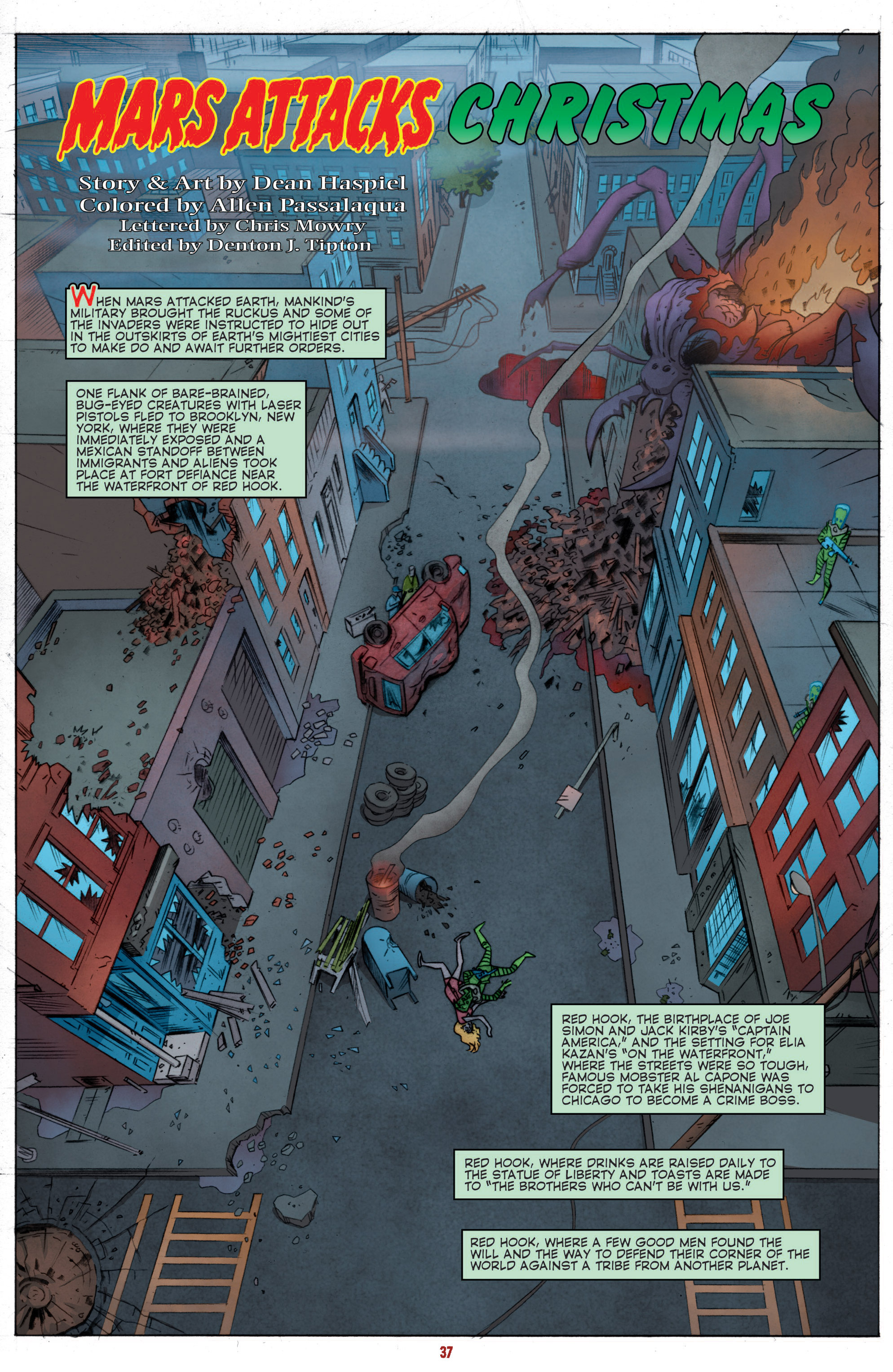 Read online Mars Attacks the Holidays comic -  Issue # Full - 39