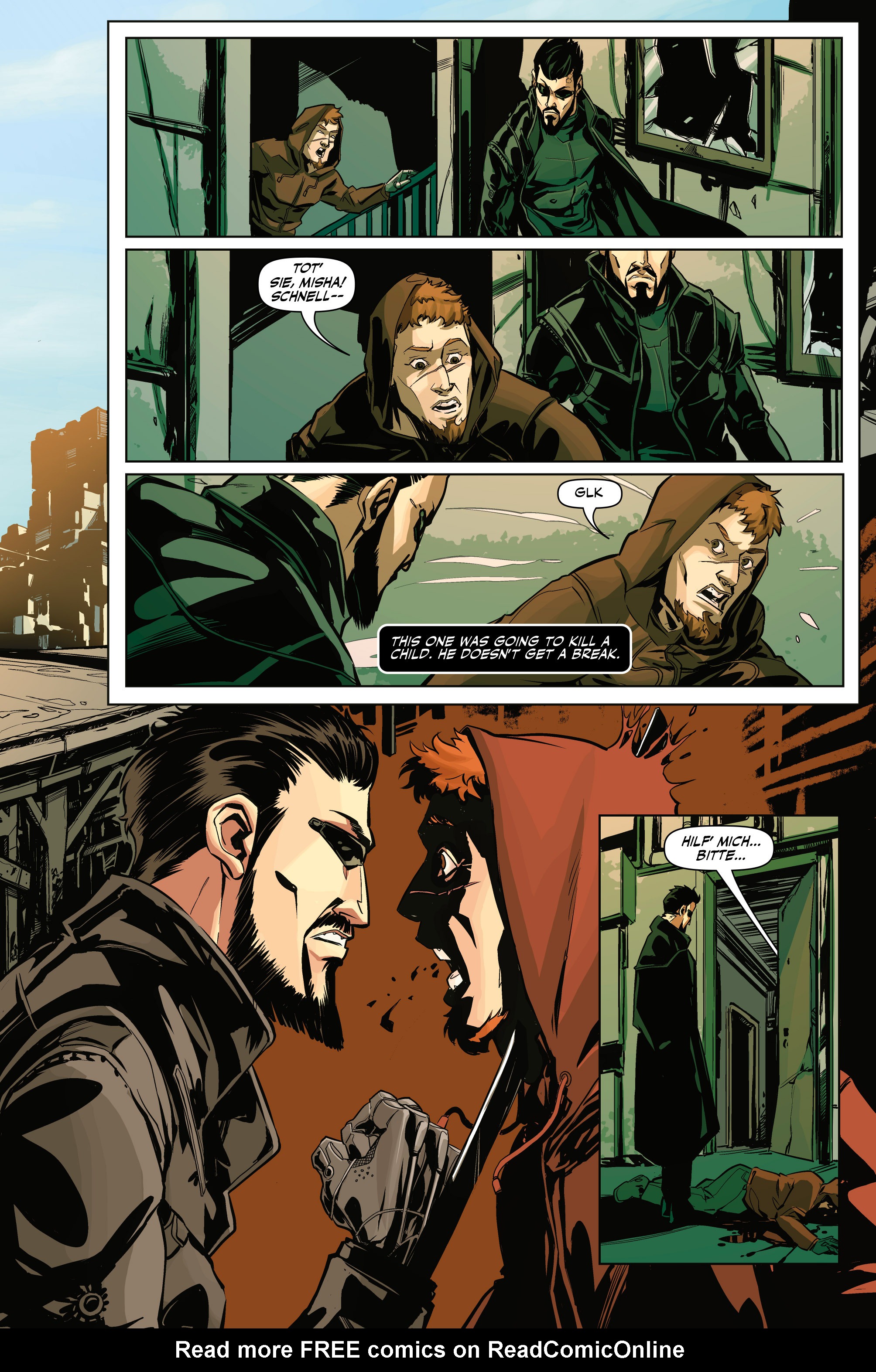 Read online Deus Ex: Children's Crusade comic -  Issue #2 - 22