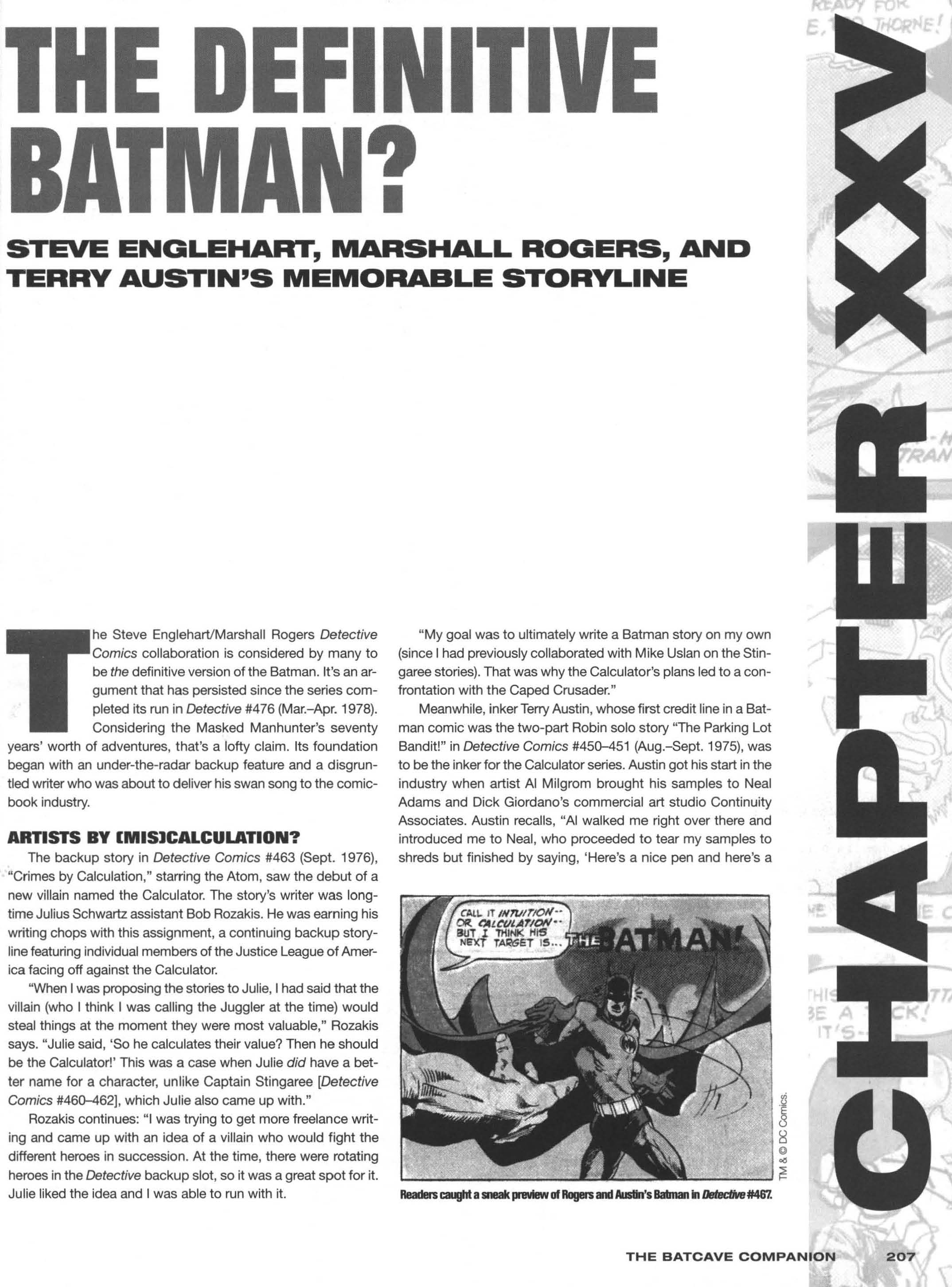 Read online The Batcave Companion comic -  Issue # TPB (Part 3) - 10