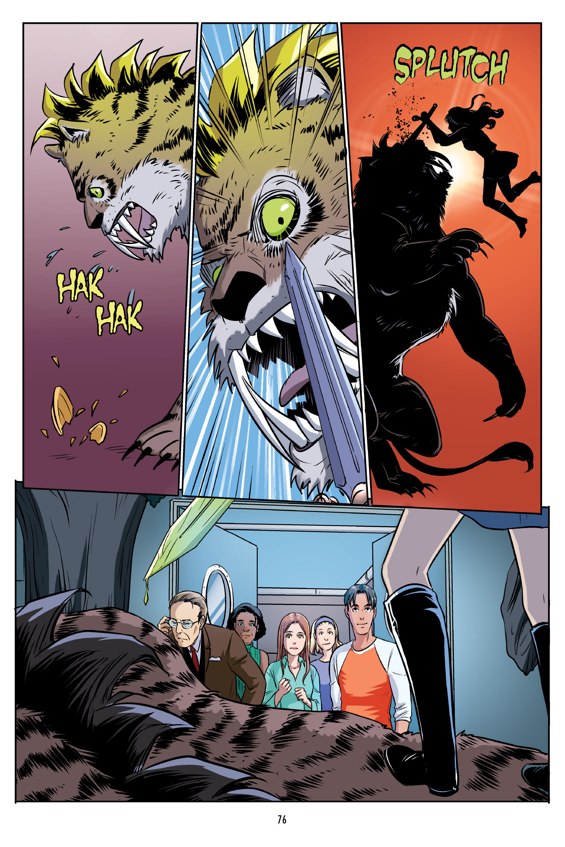 Read online Buffy: The High School Years - Glutton For Punishment comic -  Issue # Full - 76