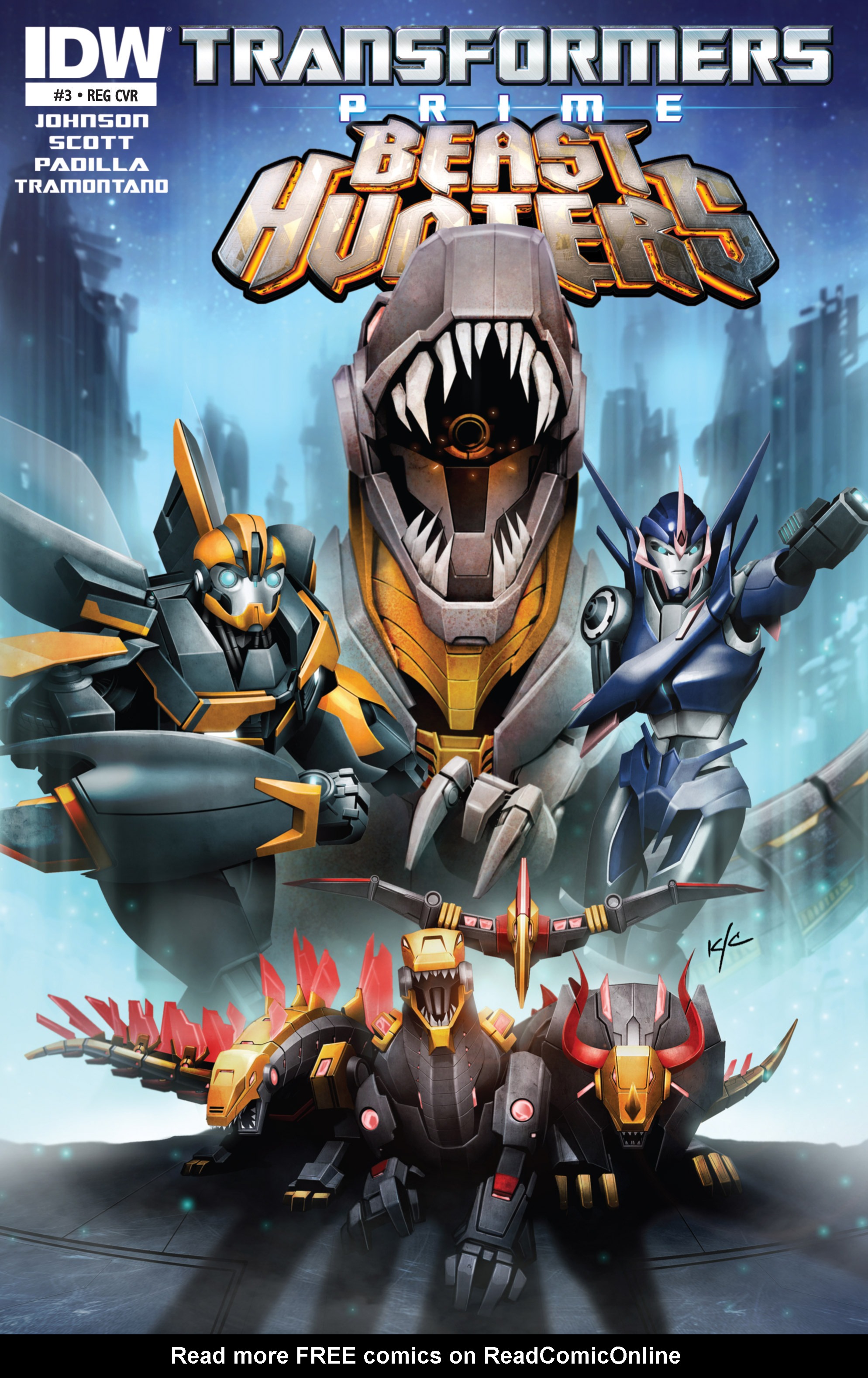 Read online Transformers Prime: Beast Hunters comic -  Issue #8 - 1