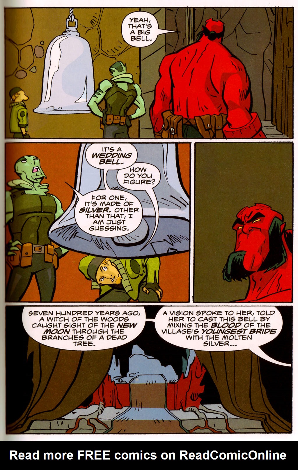 Read online Hellboy Animated: The Black Wedding comic -  Issue # TPB - 46