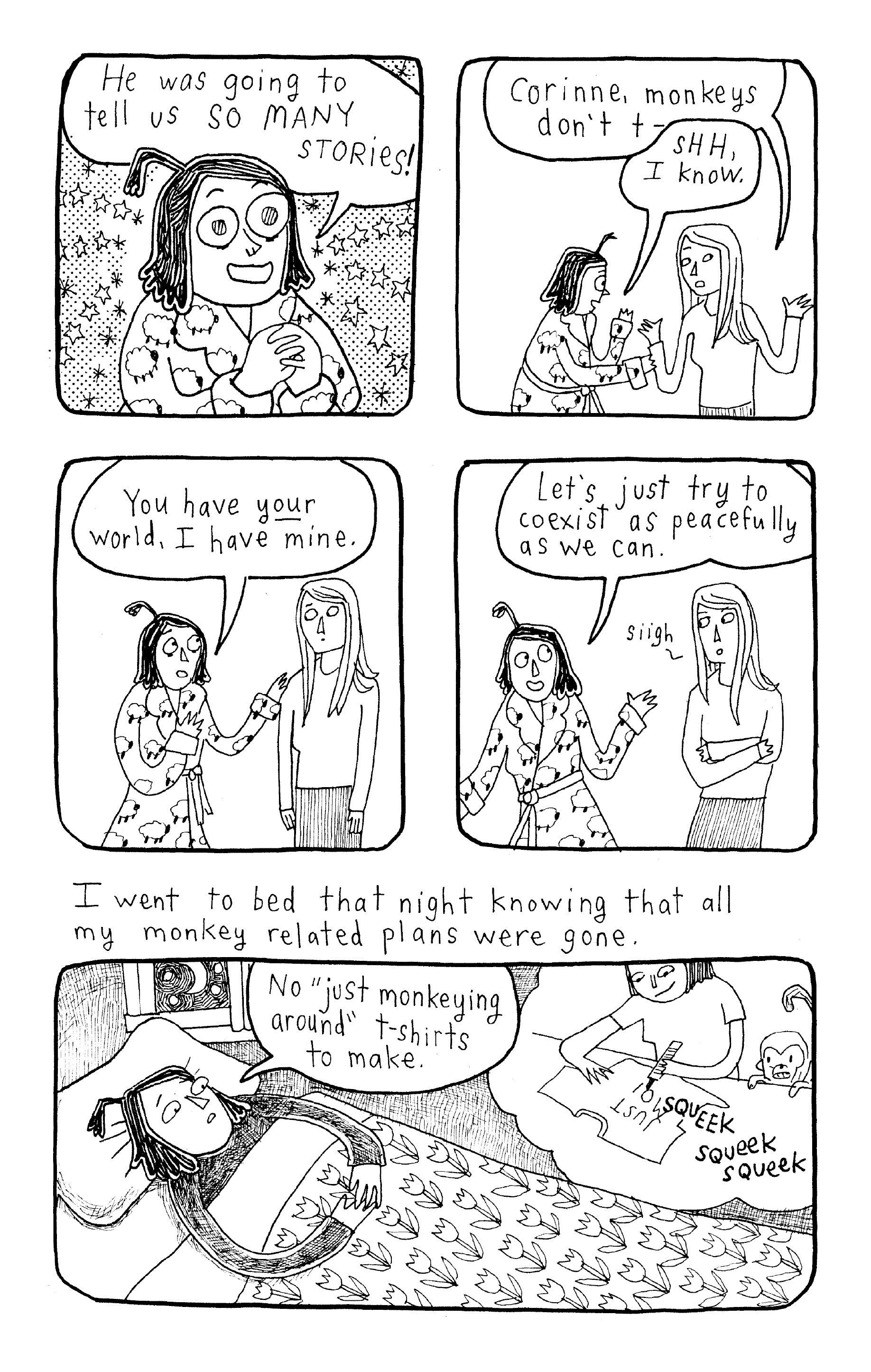 Read online The Monkey in the Basement and Other Delusions comic -  Issue # Full - 14