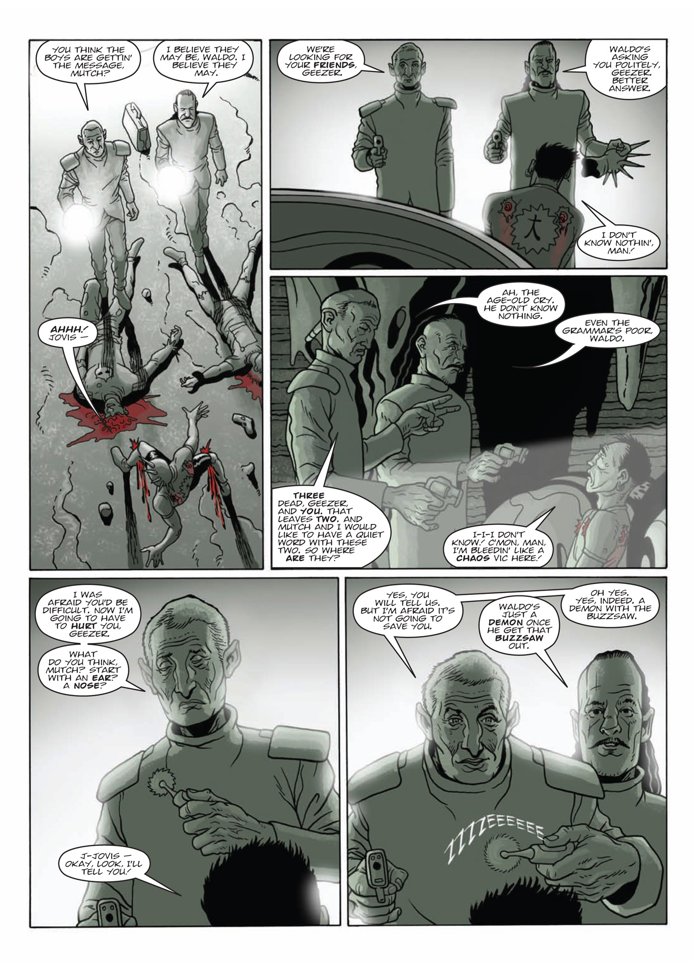 Read online Judge Dredd: Day of Chaos: Fallout comic -  Issue # TPB (Part 2) - 91