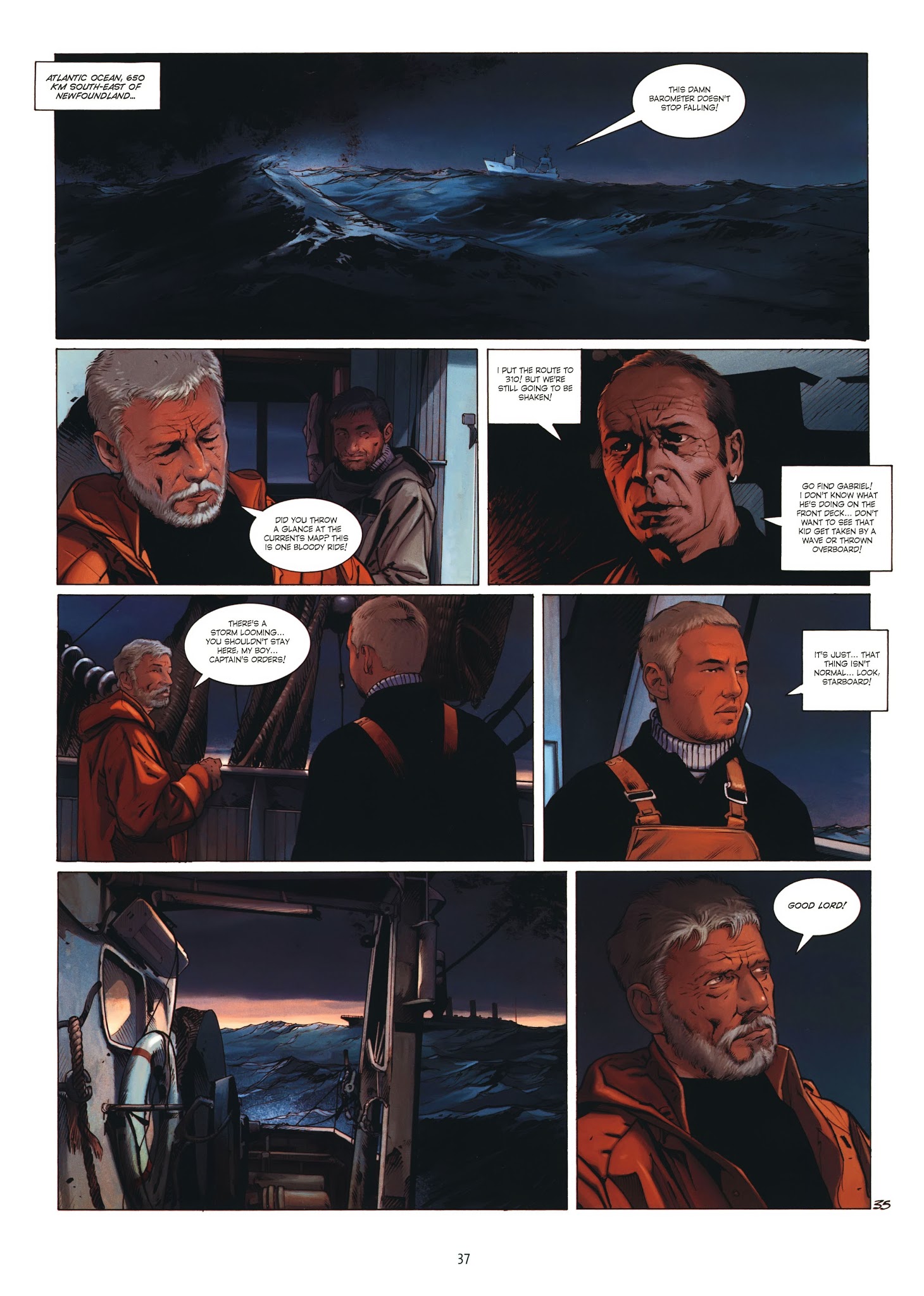 Read online Prometheus comic -  Issue #1 - 36