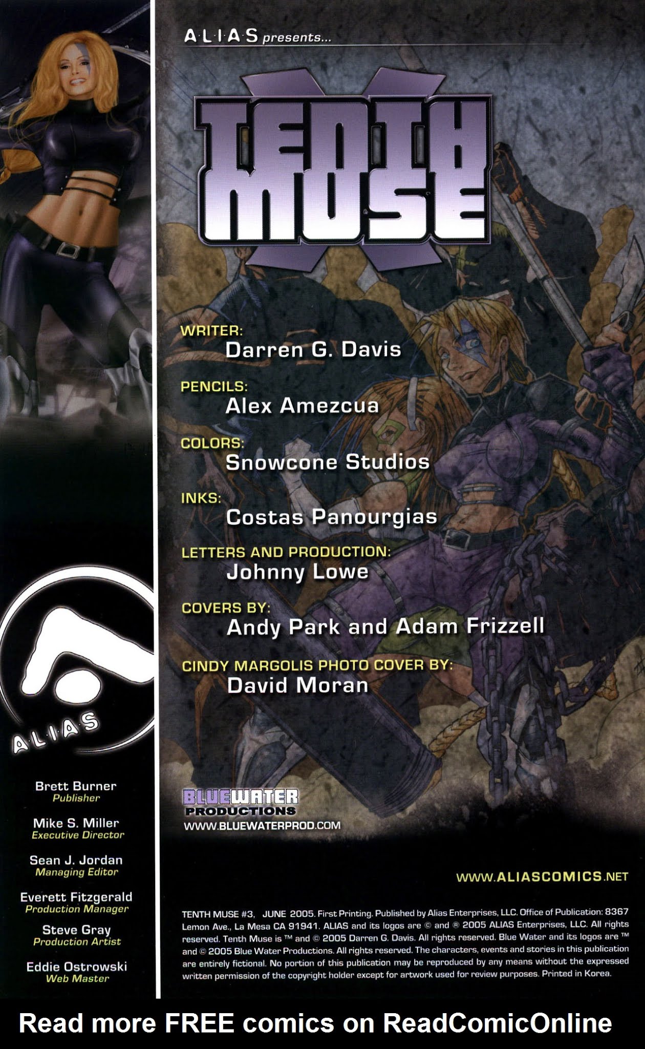 Read online 10th Muse (2005) comic -  Issue #3 - 4