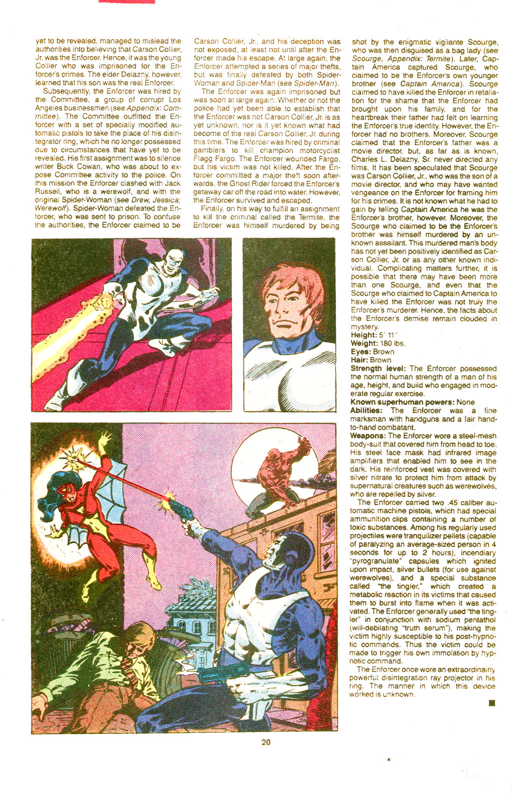 Read online The Official Handbook of the Marvel Universe Deluxe Edition comic -  Issue #17 - 22