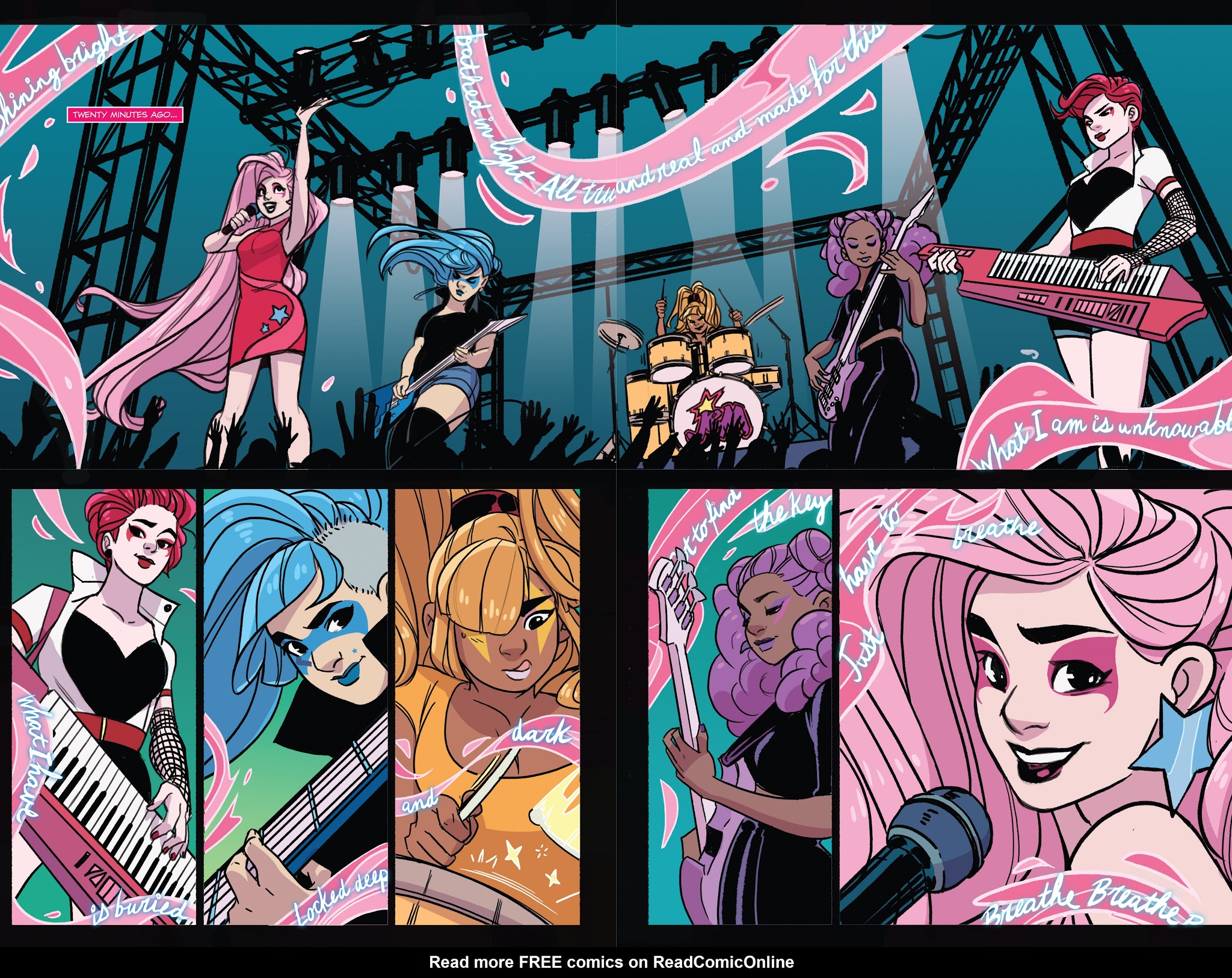 Read online Jem and the Holograms: Dimensions comic -  Issue #1 - 34