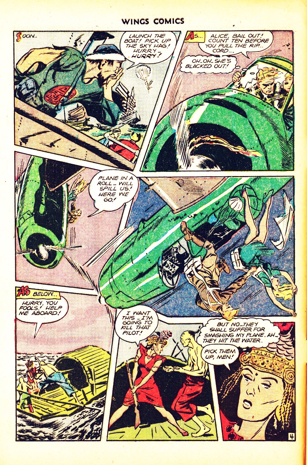 Read online Wings Comics comic -  Issue #75 - 6