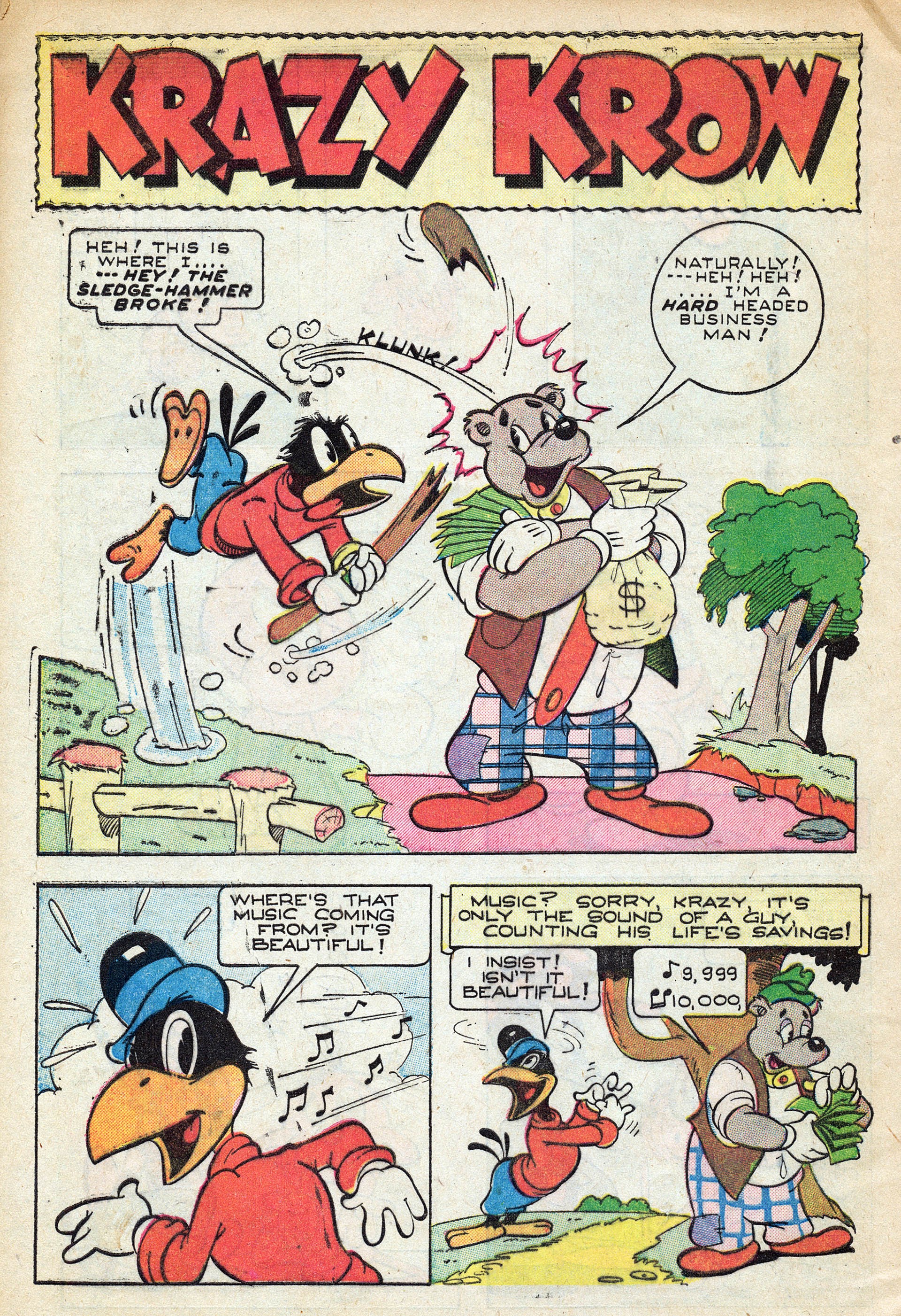 Read online Krazy Krow (1958) comic -  Issue #2 - 28