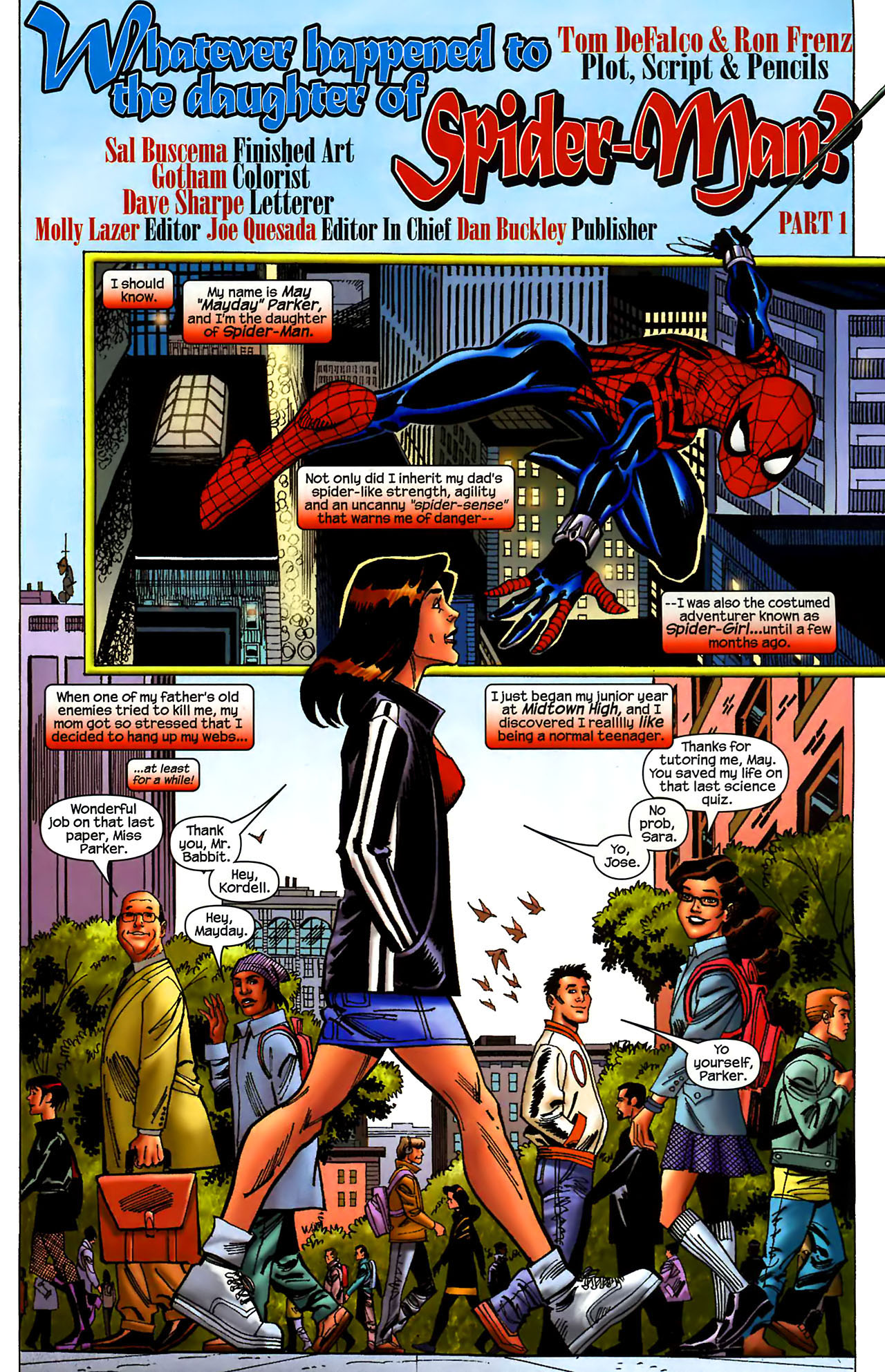 Read online Amazing Spider-Girl comic -  Issue #1 - 6