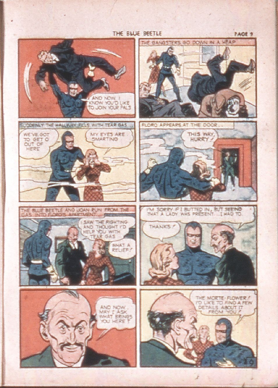 Read online The Blue Beetle comic -  Issue #7 - 11